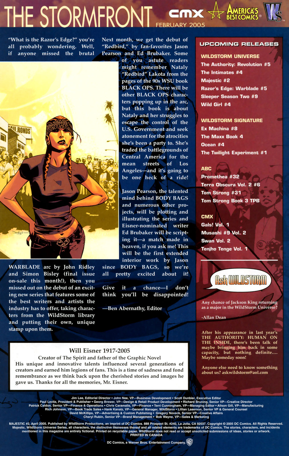 Read online Majestic (2005) comic -  Issue #2 - 22