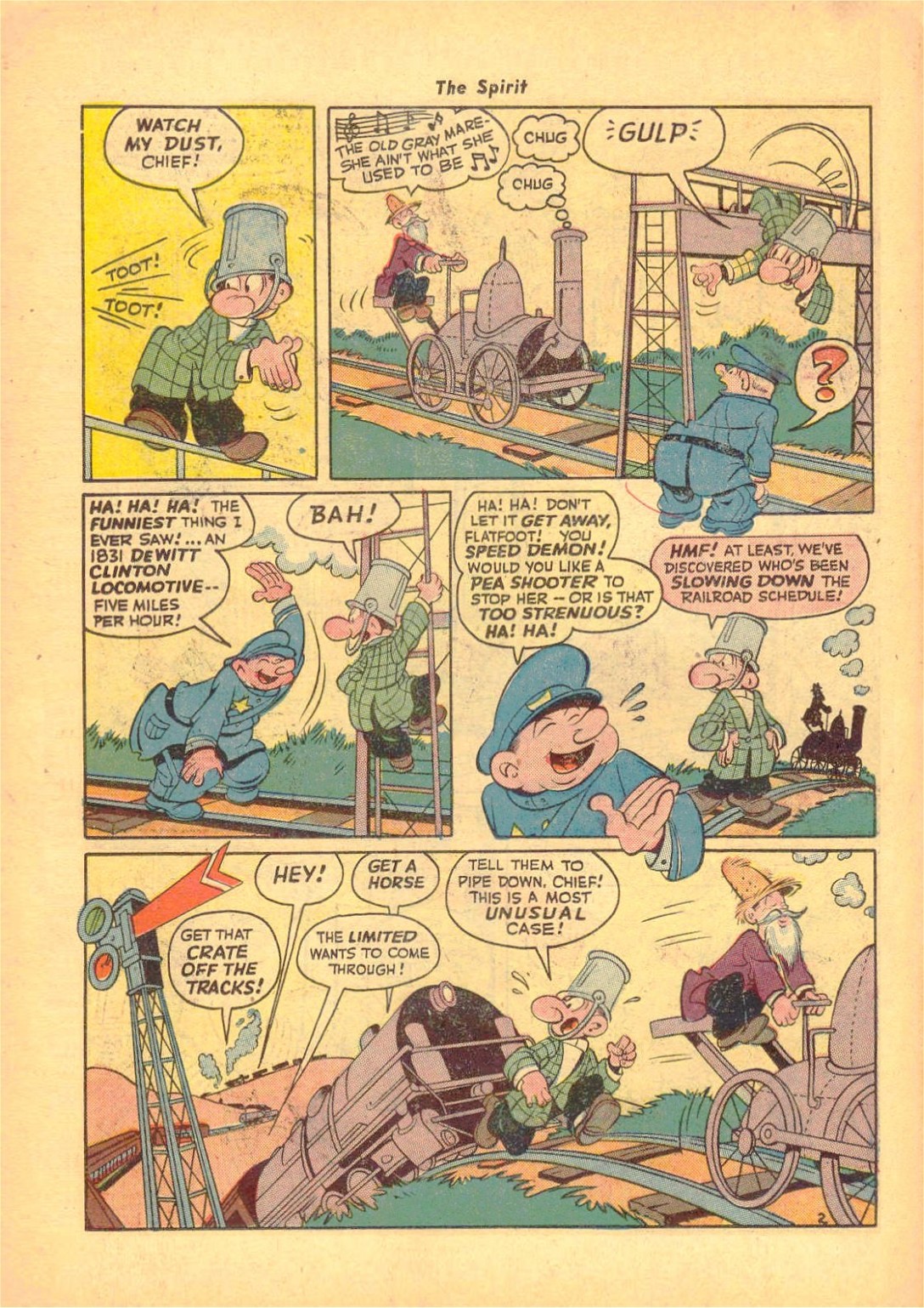 Read online The Spirit (1944) comic -  Issue #8 - 36