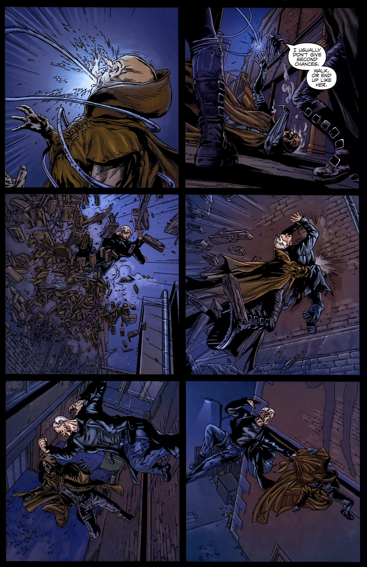 Read online Gravel comic -  Issue #4 - 14