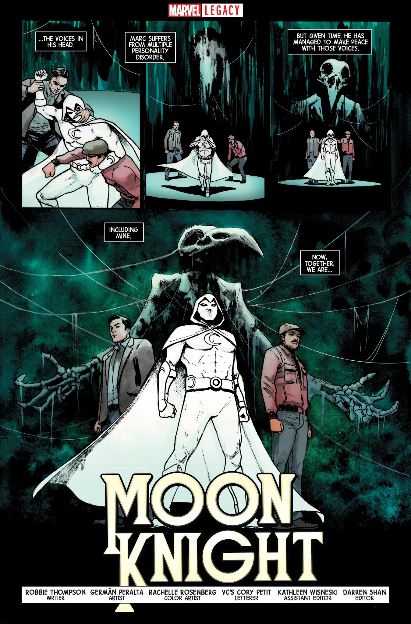 Read online Moon Knight (2016) comic -  Issue # _Marvel Legacy Primer Pages - 4