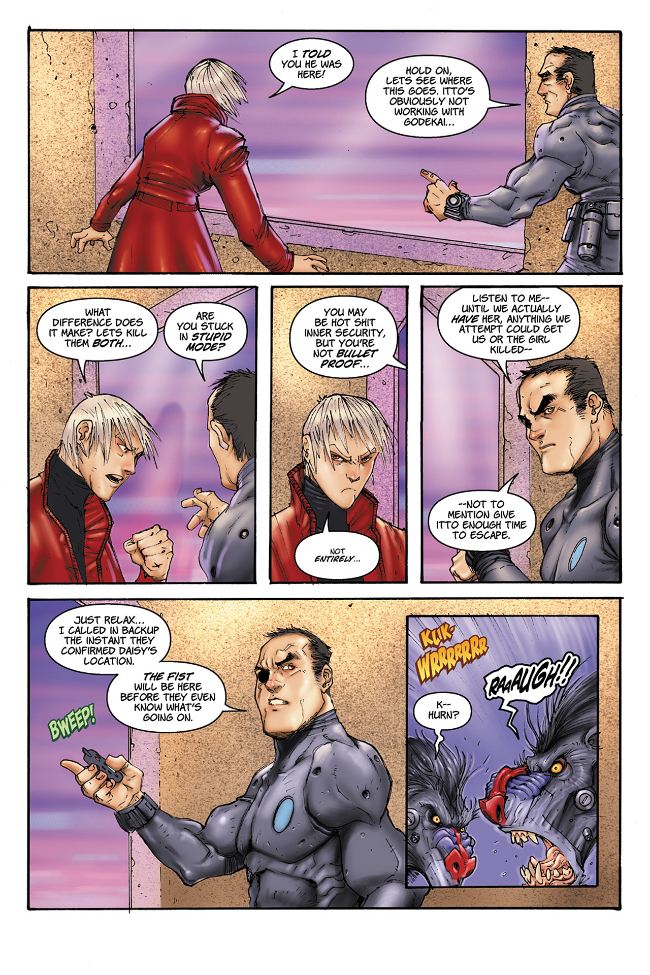 Read online Lone Wolf 2100 comic -  Issue # TPB 1 - 87