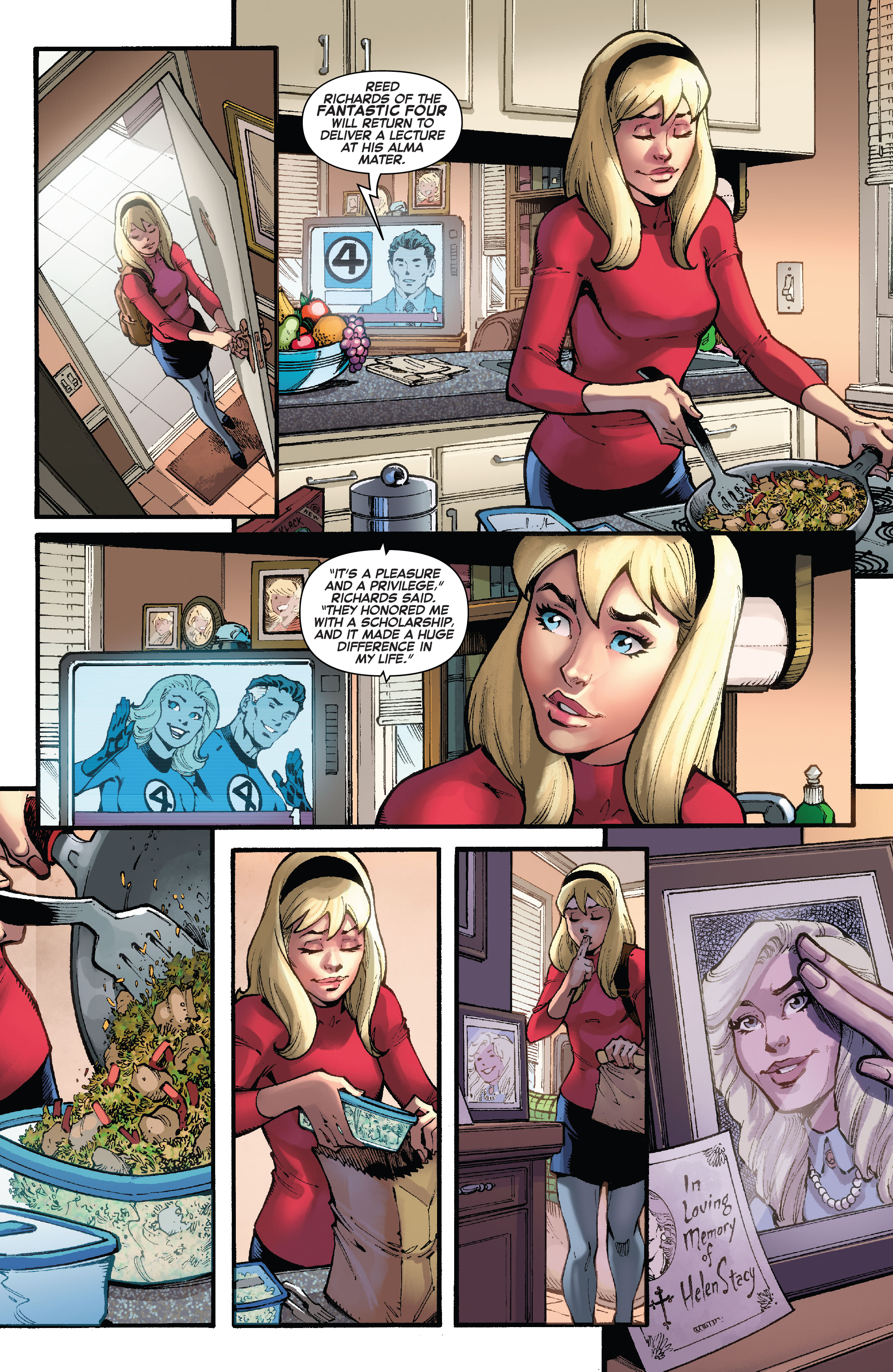 Read online Gwen Stacy comic -  Issue #1 - 7