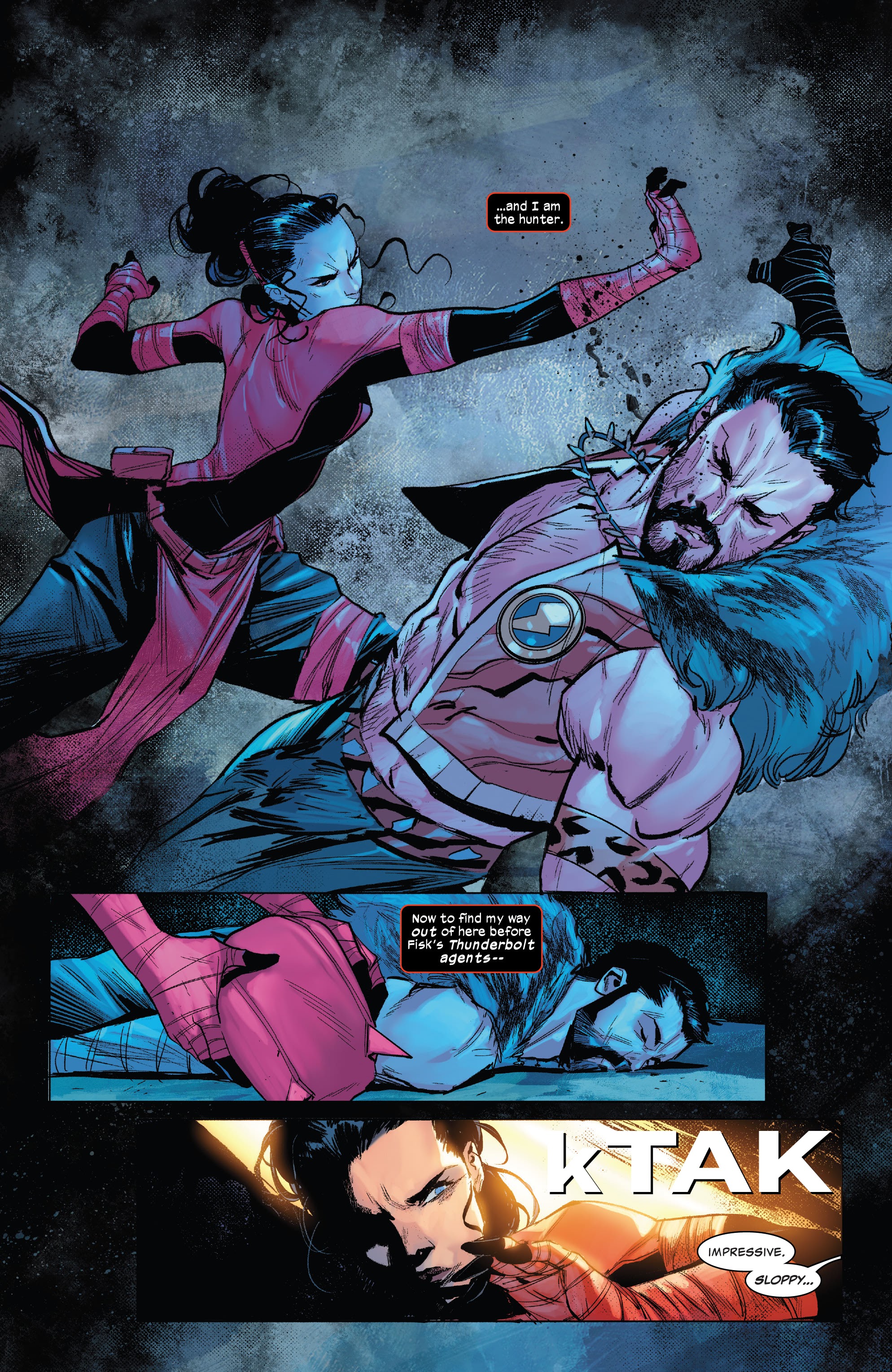 Read online Daredevil: Woman Without Fear comic -  Issue #3 - 12