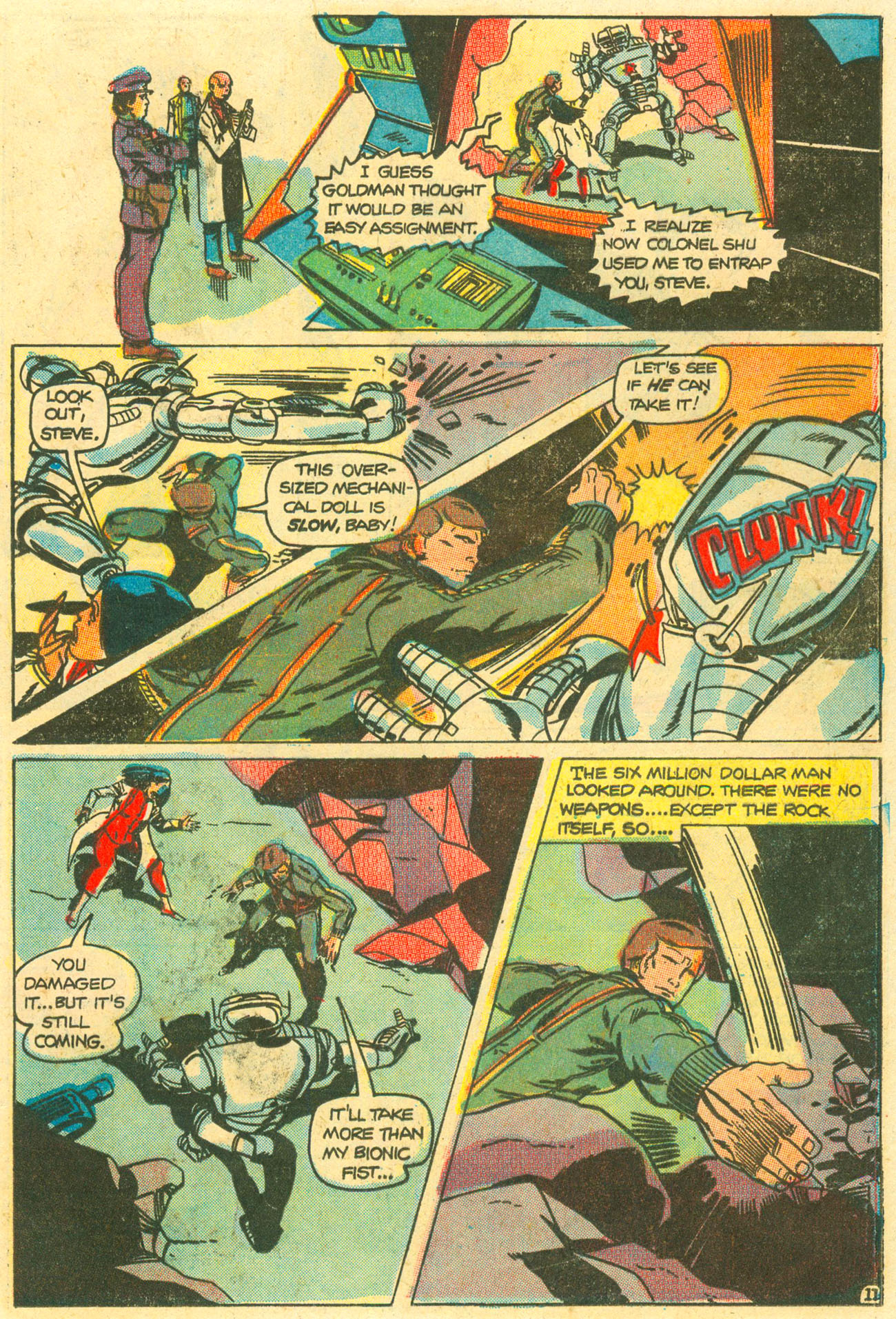 Read online The Six Million Dollar Man [comic] comic -  Issue #1 - 25