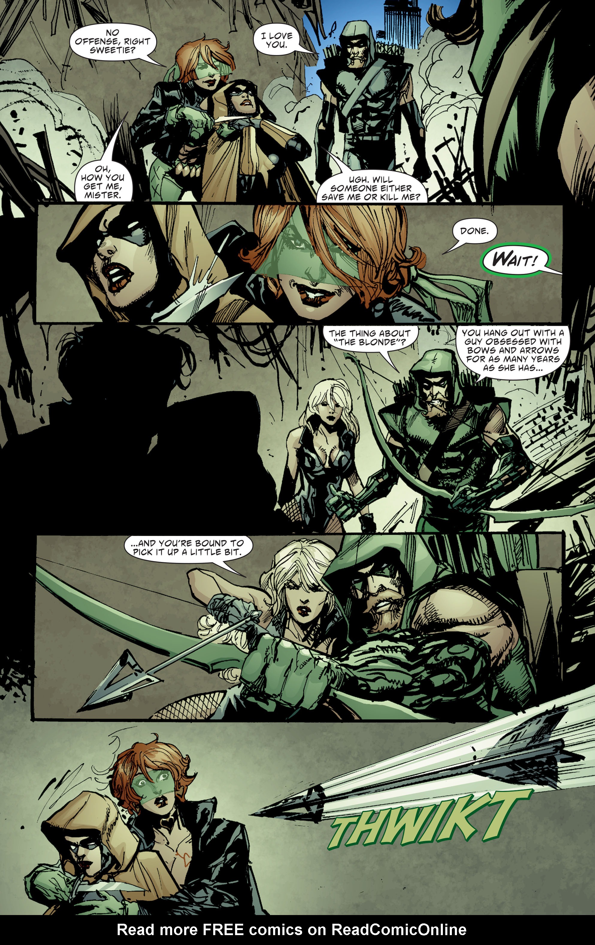 Read online Green Arrow/Black Canary comic -  Issue #28 - 15
