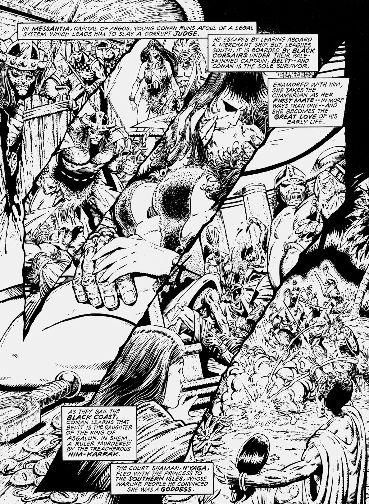 Read online Conan Saga comic -  Issue #85 - 4