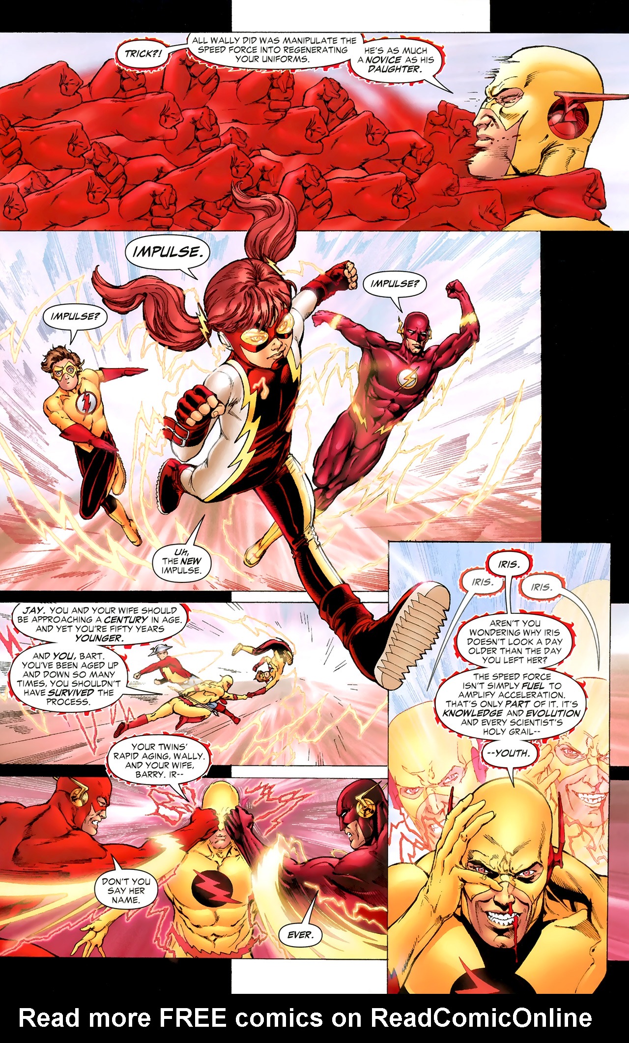 Read online The Flash: Rebirth comic -  Issue #5 - 16