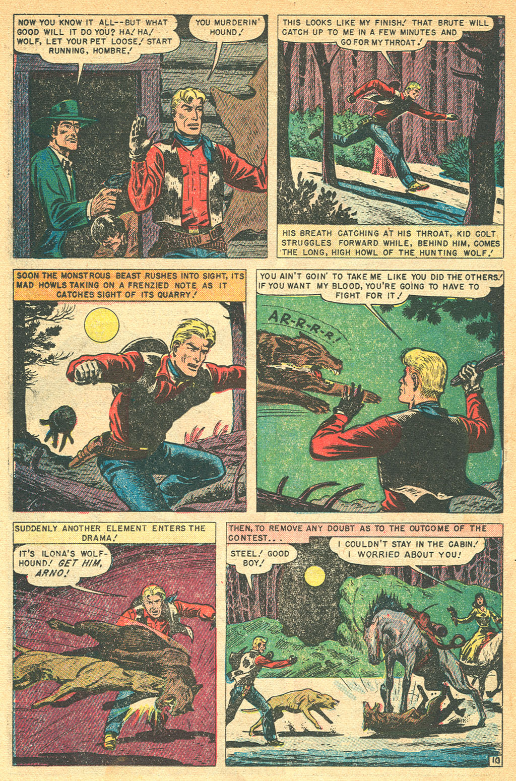 Read online Kid Colt Outlaw comic -  Issue #6 - 12