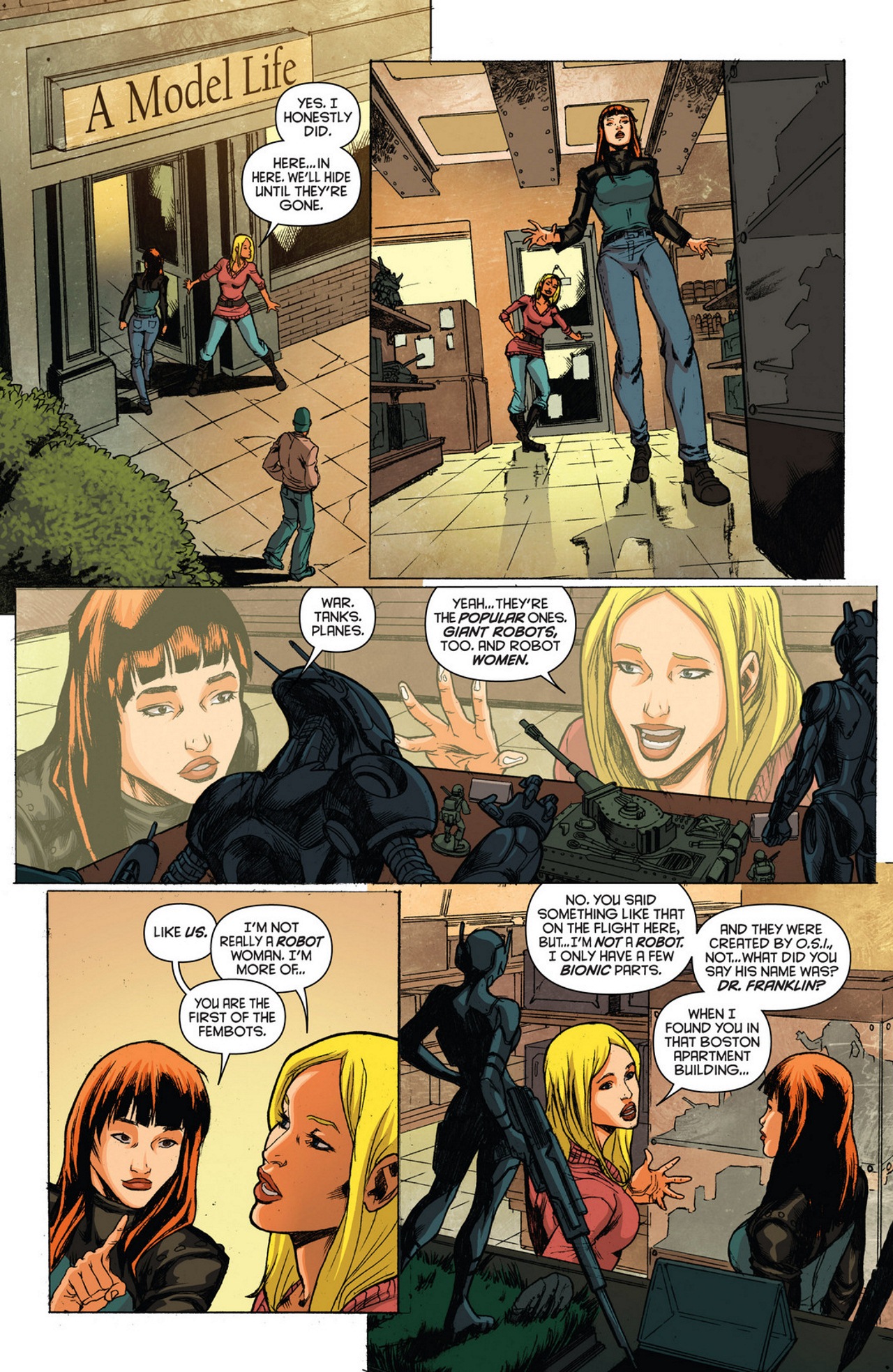 Read online The Bionic Woman comic -  Issue #8 - 11