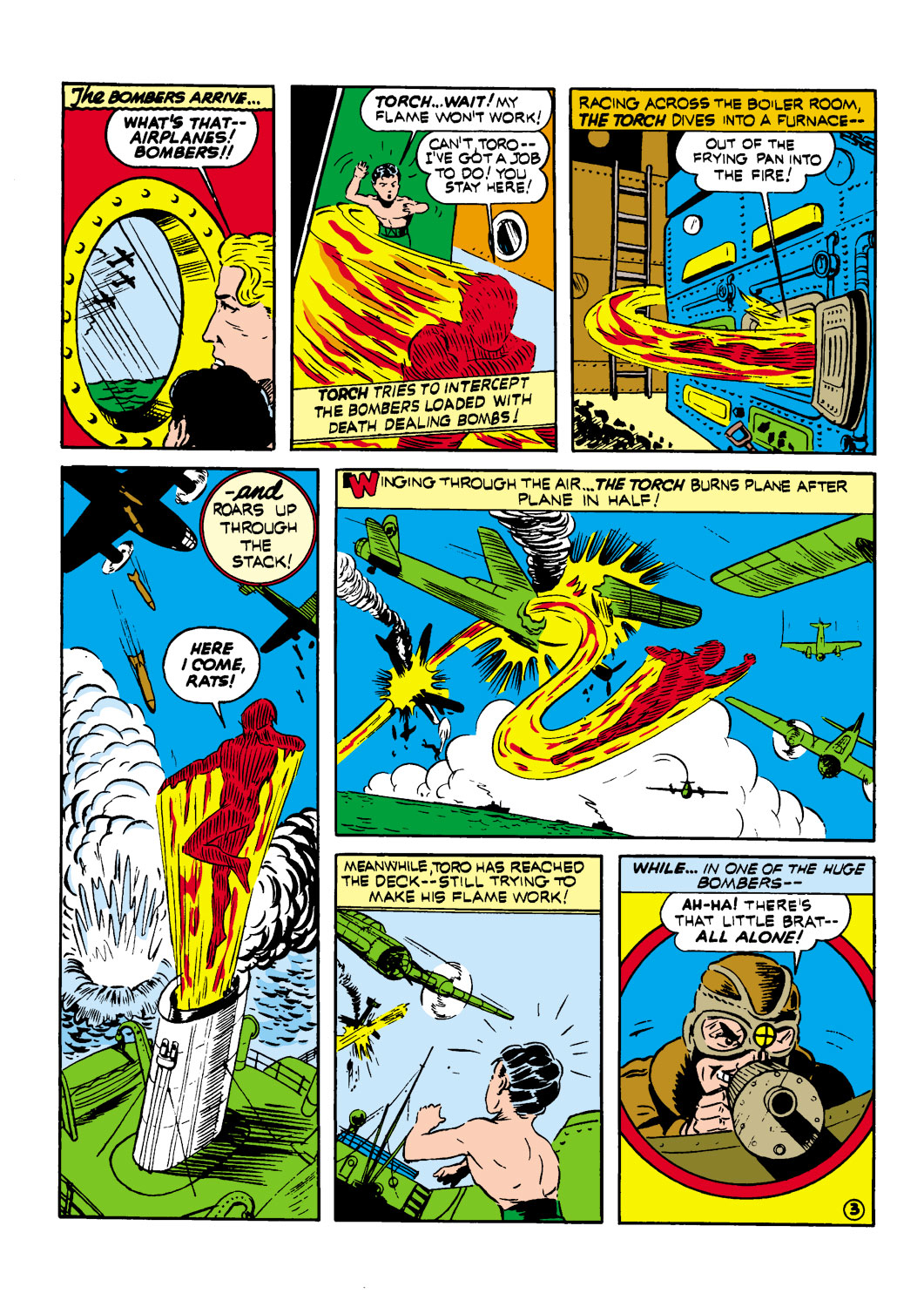 Read online The Human Torch (1940) comic -  Issue #4 - 26