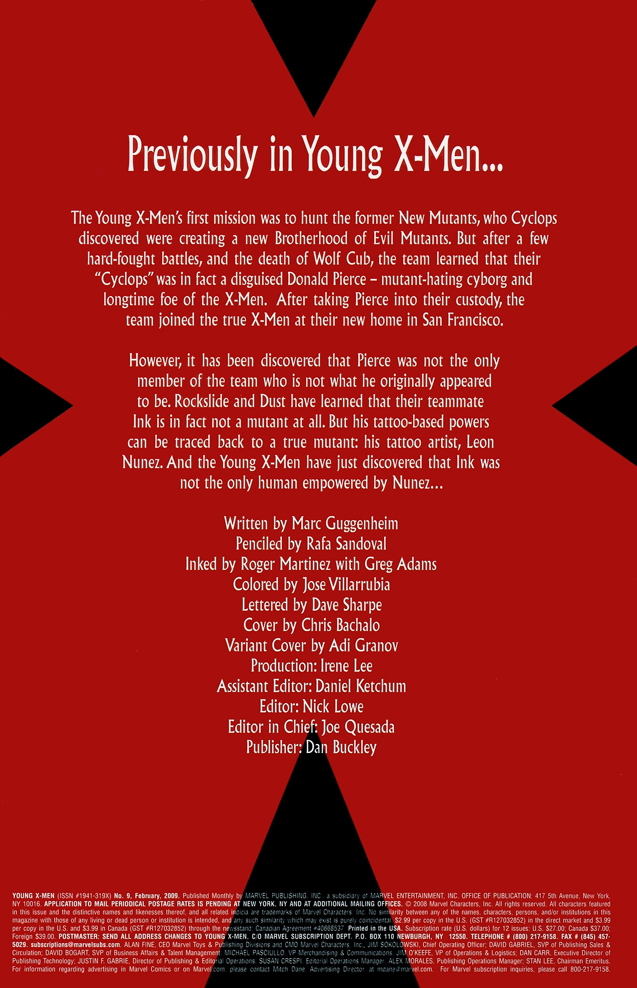 Read online Young X-Men comic -  Issue #9 - 3