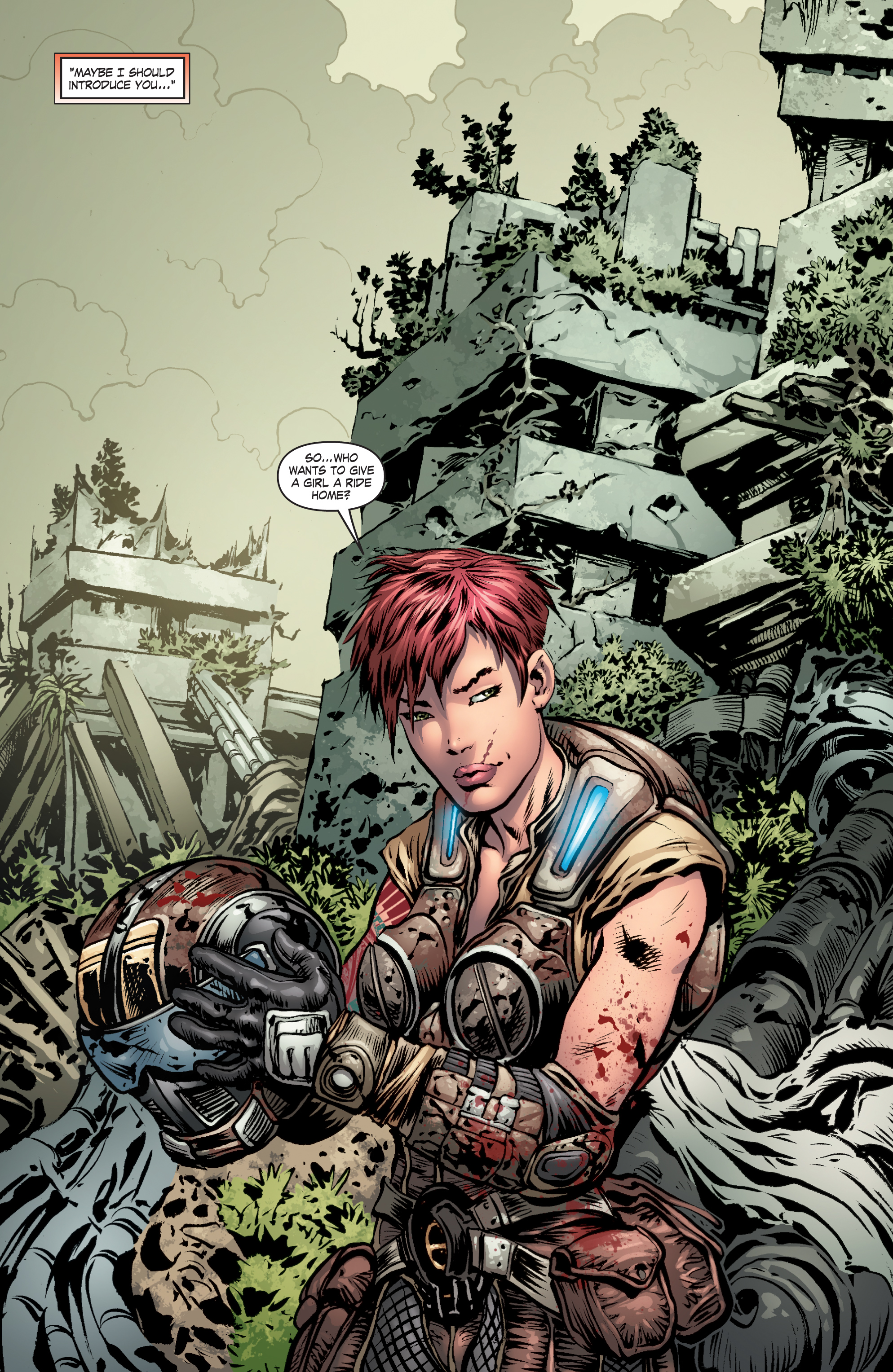 Read online Gears Of War comic -  Issue #9 - 10