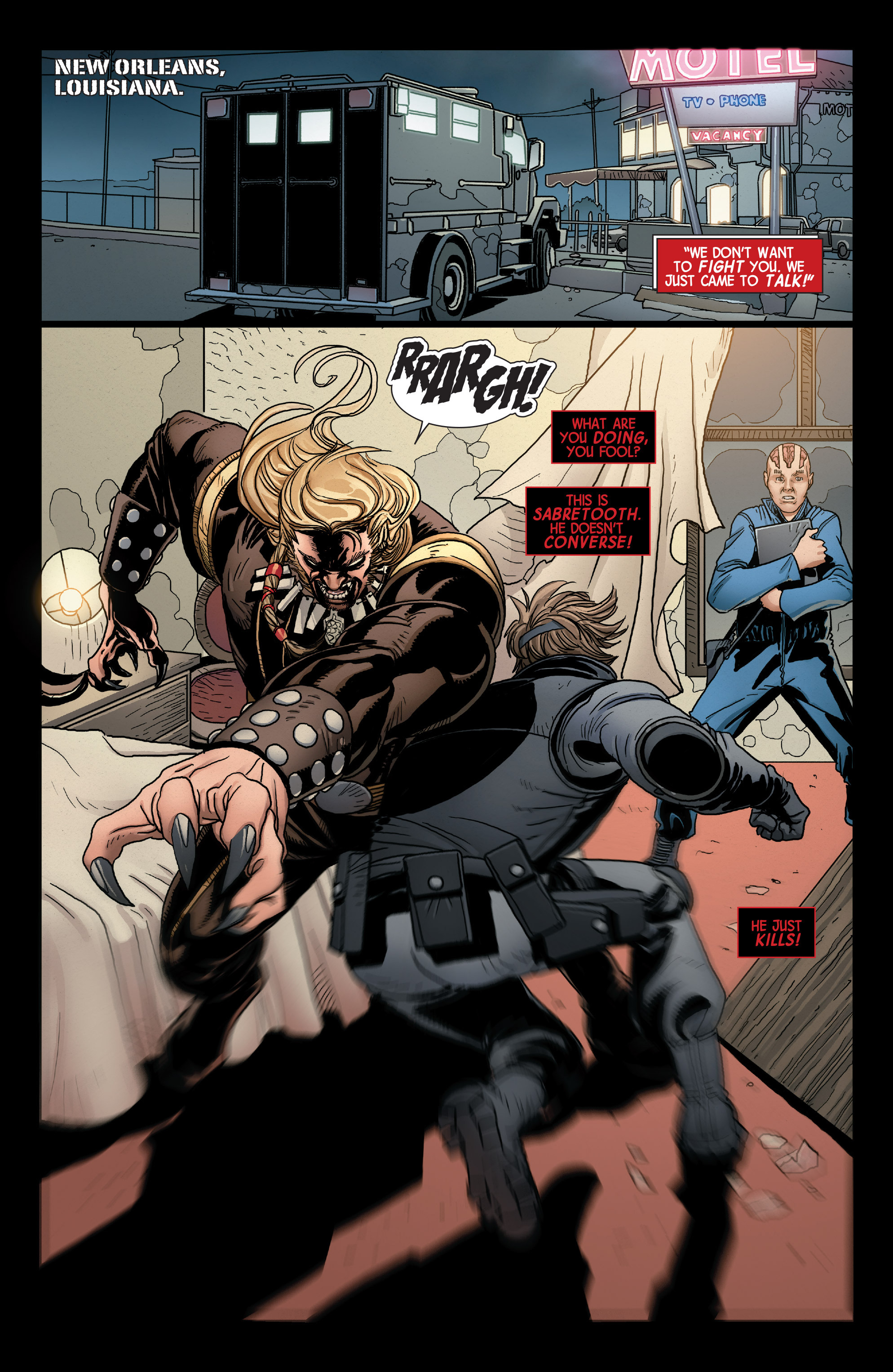 Read online Death of Wolverine: The Weapon X Program comic -  Issue #3 - 16