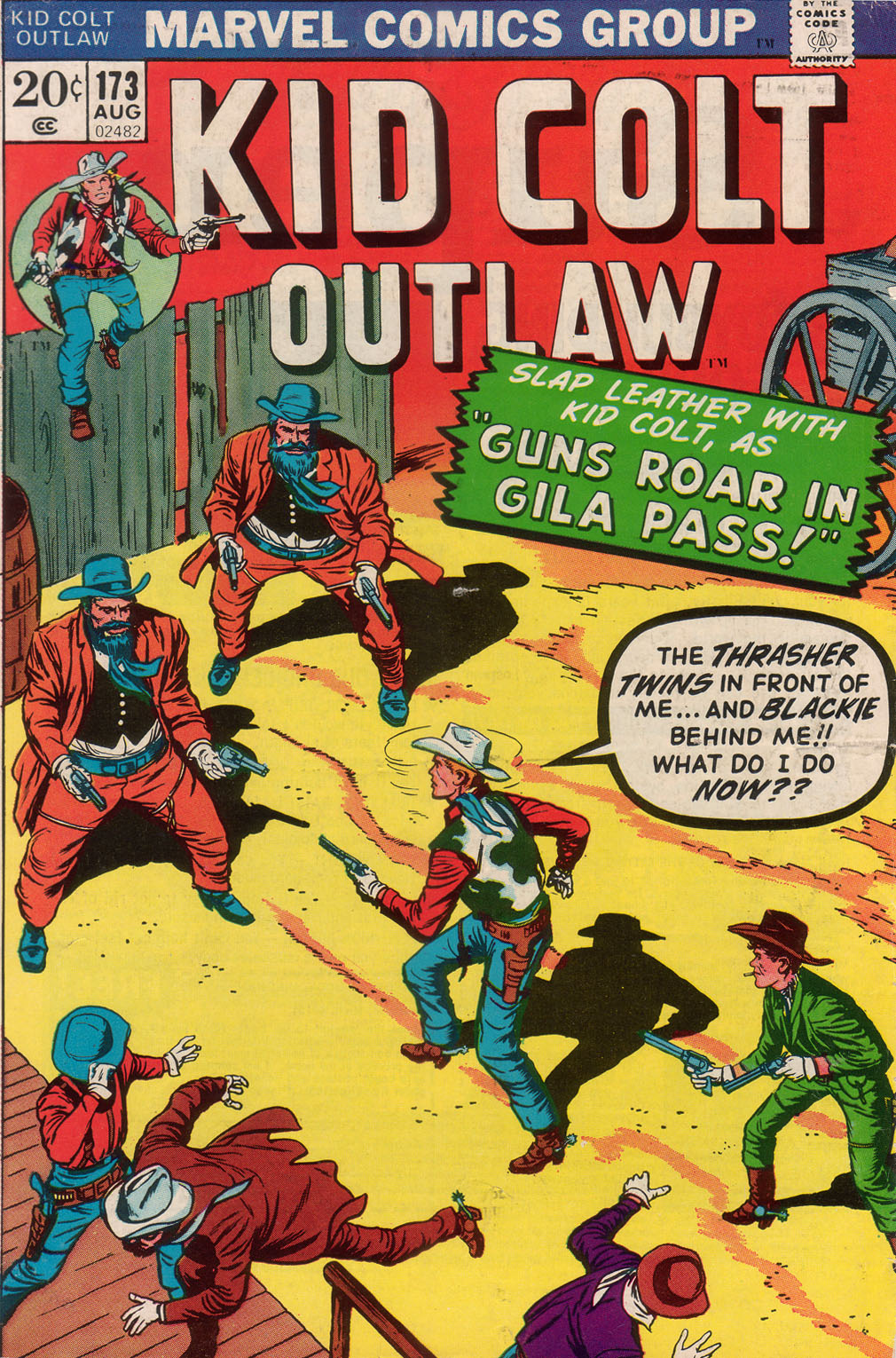 Read online Kid Colt Outlaw comic -  Issue #173 - 1