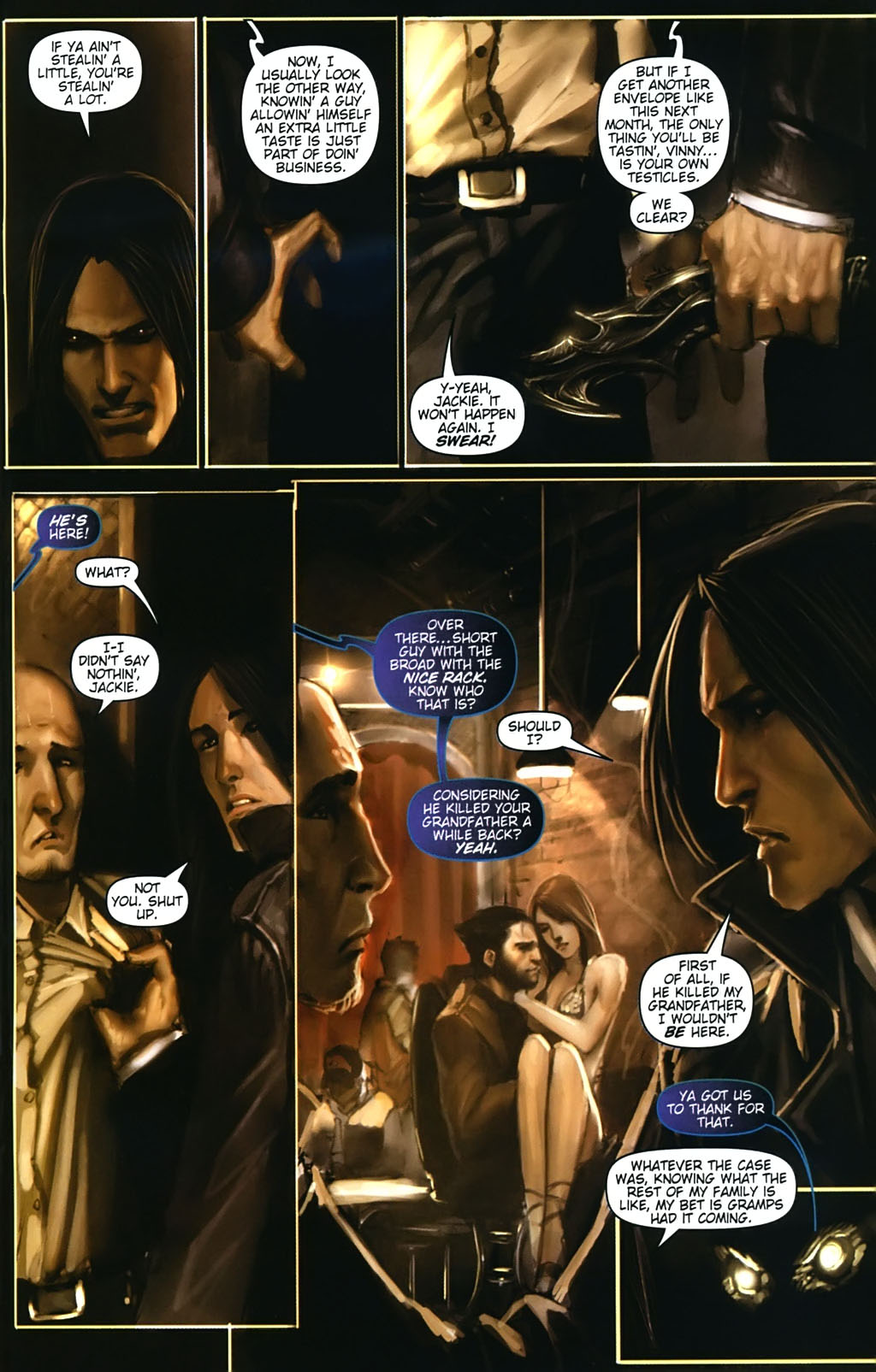 Read online The Darkness/Wolverine comic -  Issue # Full - 10