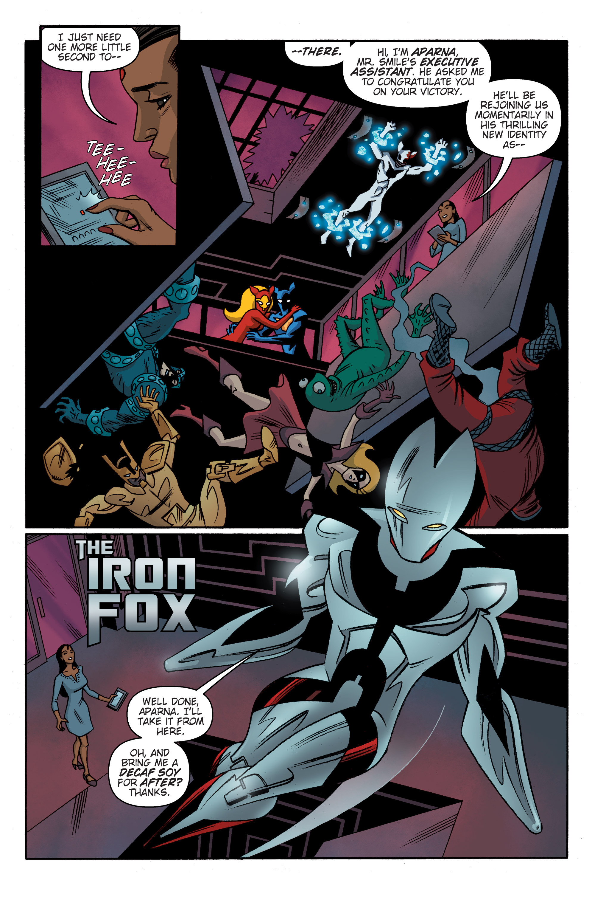 Read online The Fox (2015) comic -  Issue #5 - 11