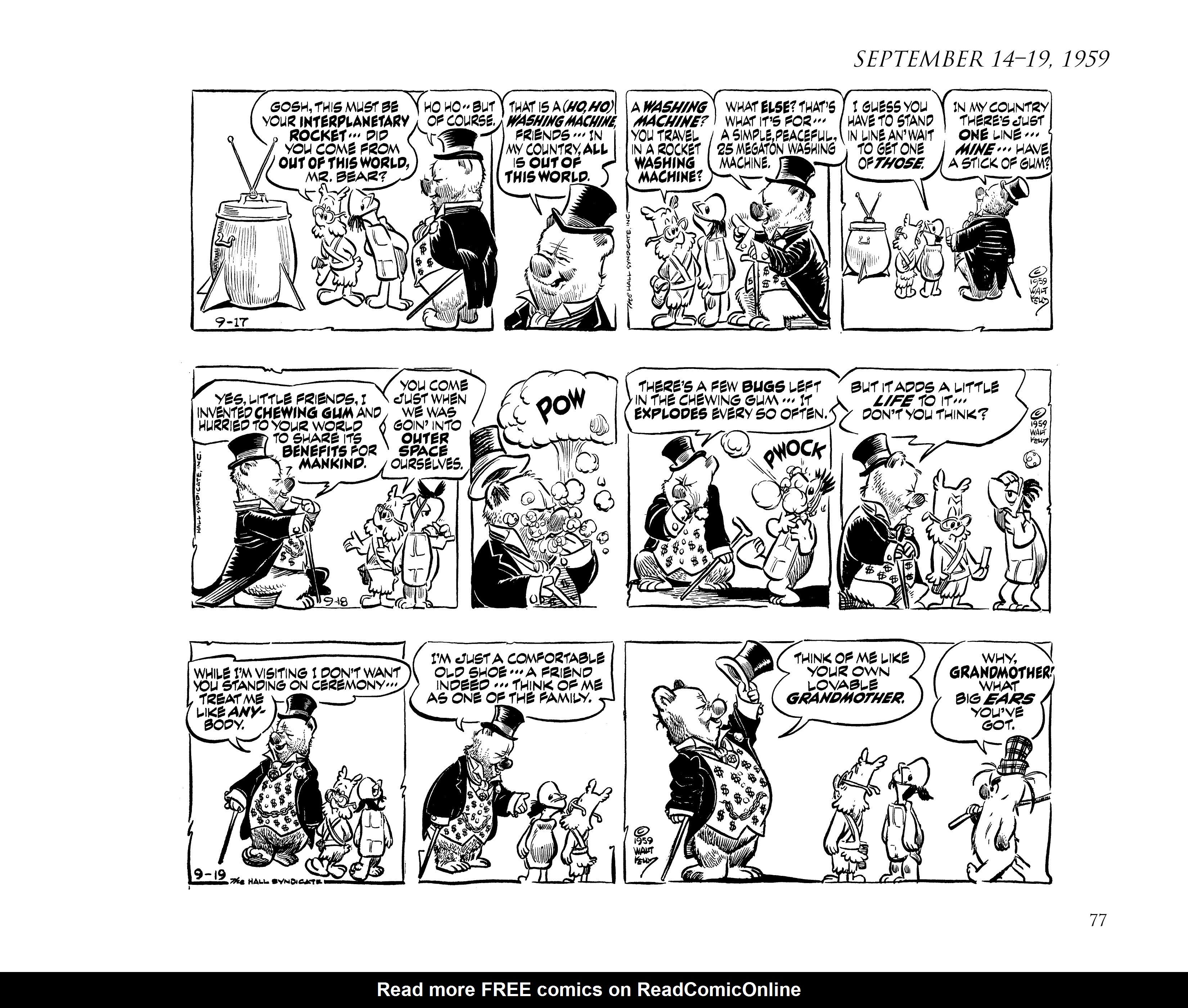 Read online Pogo by Walt Kelly: The Complete Syndicated Comic Strips comic -  Issue # TPB 6 (Part 1) - 87