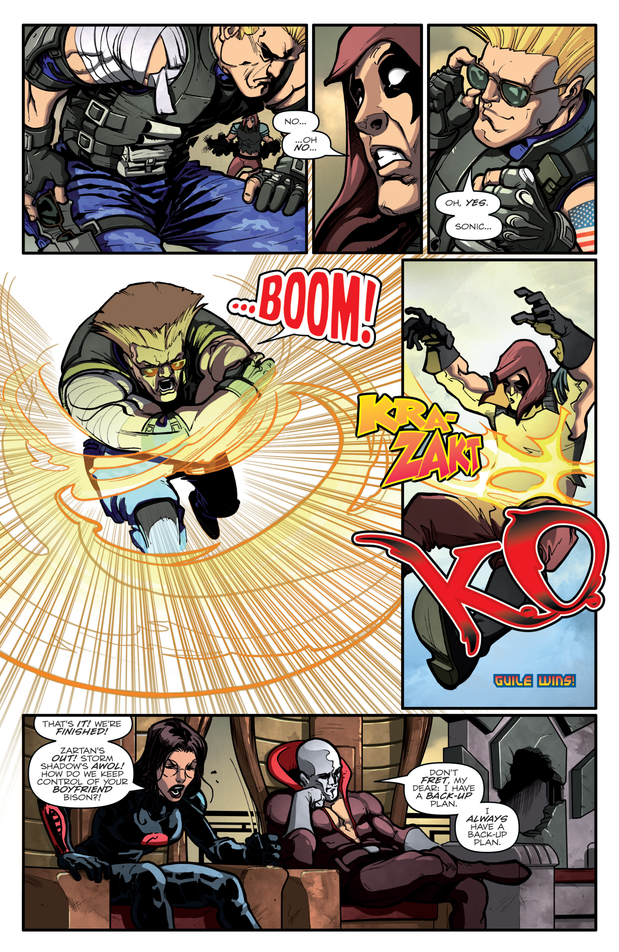 Read online Street Fighter X G.I. Joe comic -  Issue #3 - 17