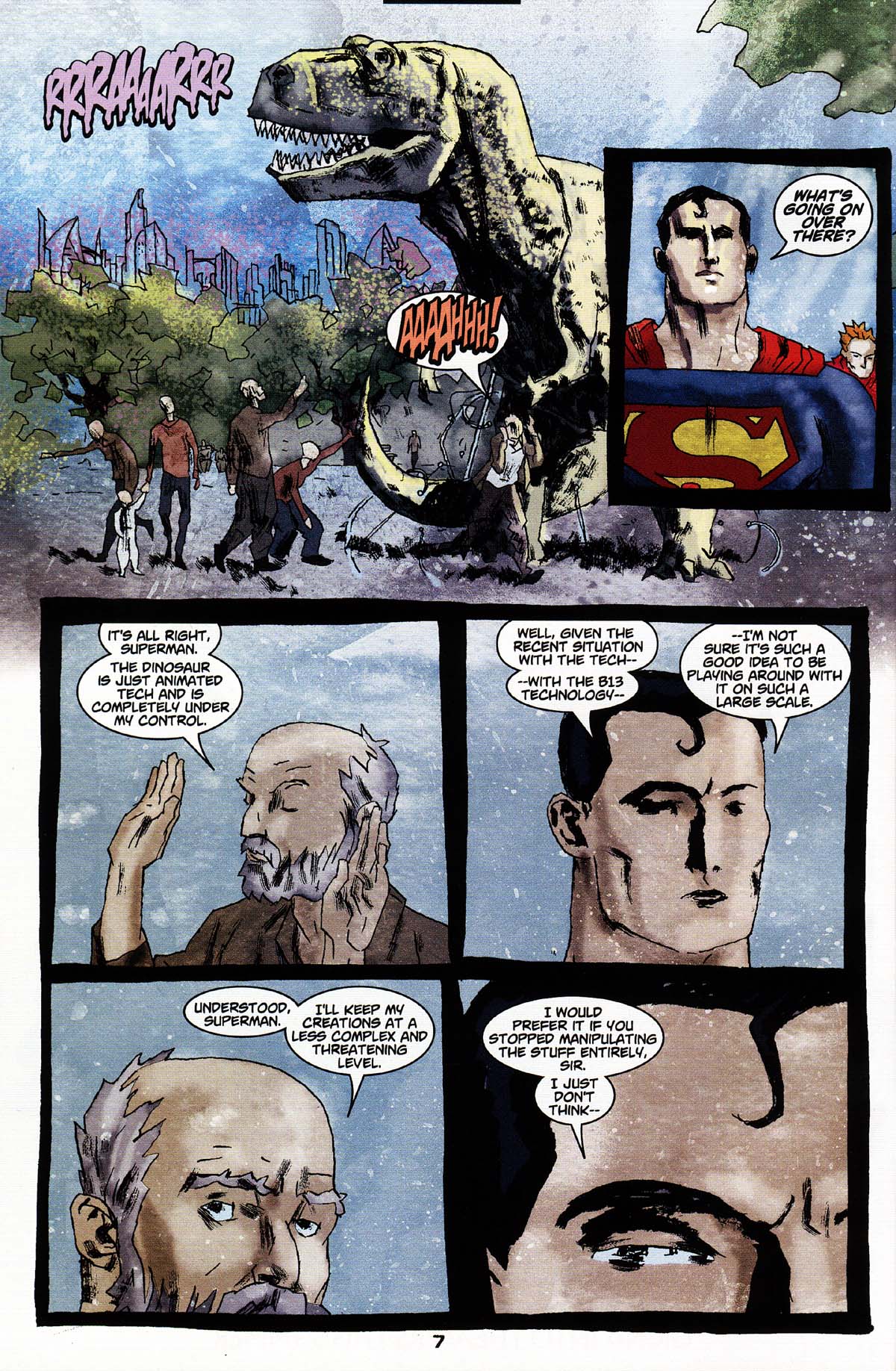 Read online Superman: Metropolis comic -  Issue #7 - 8