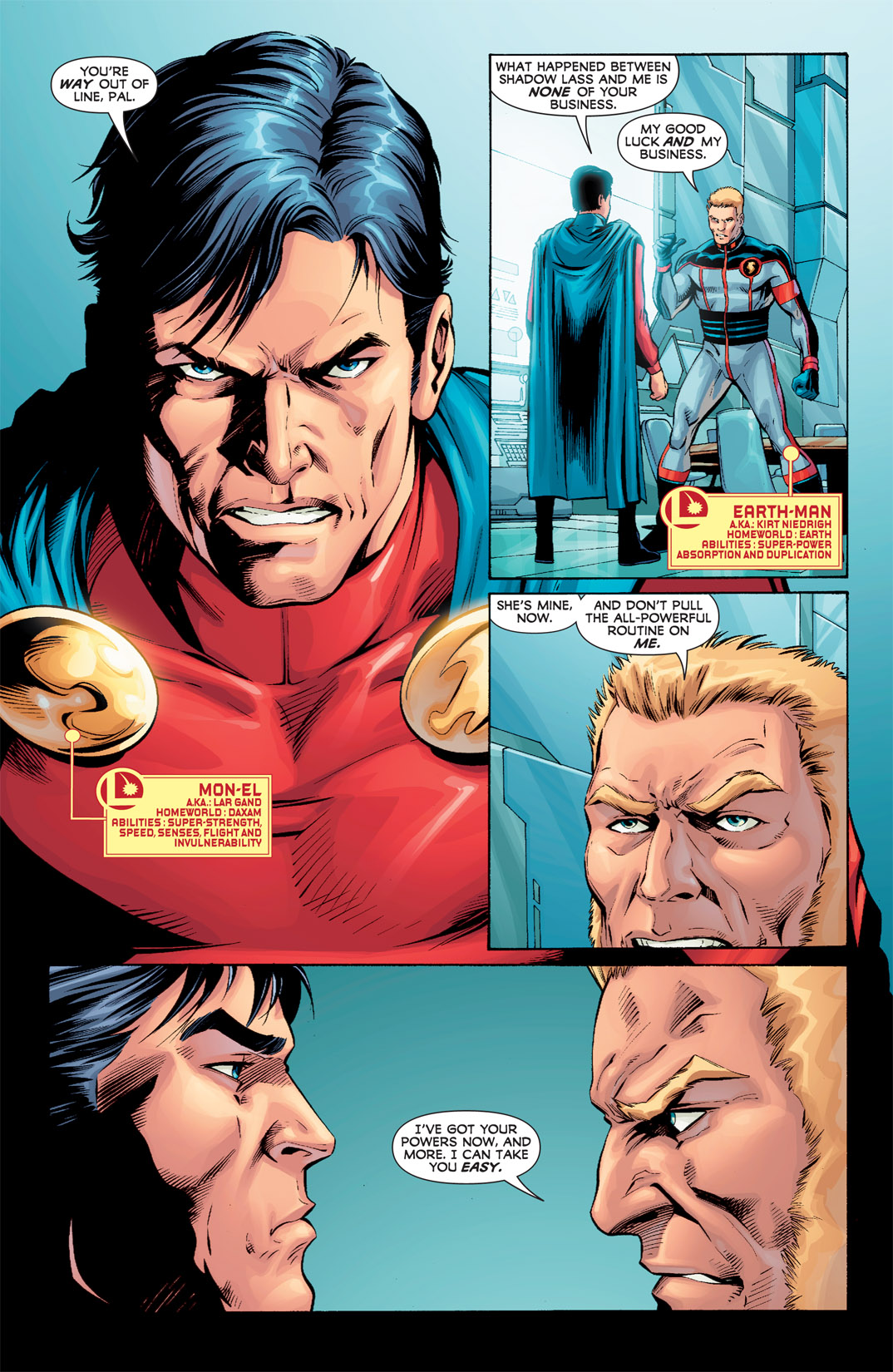 Read online Legion of Super-Heroes (2010) comic -  Issue #7 - 11