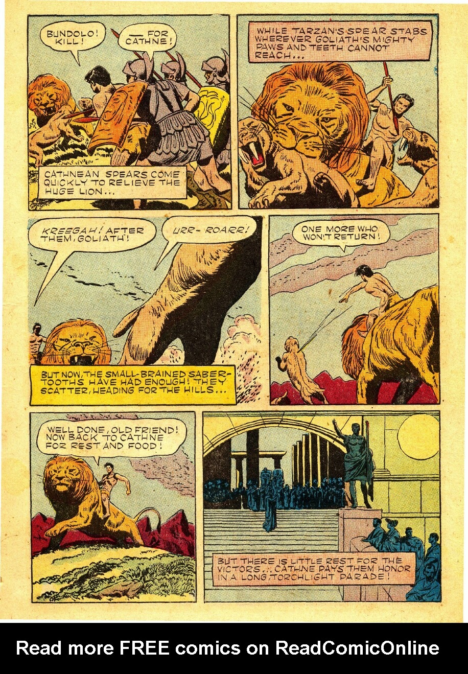 Read online Tarzan (1948) comic -  Issue #46 - 15