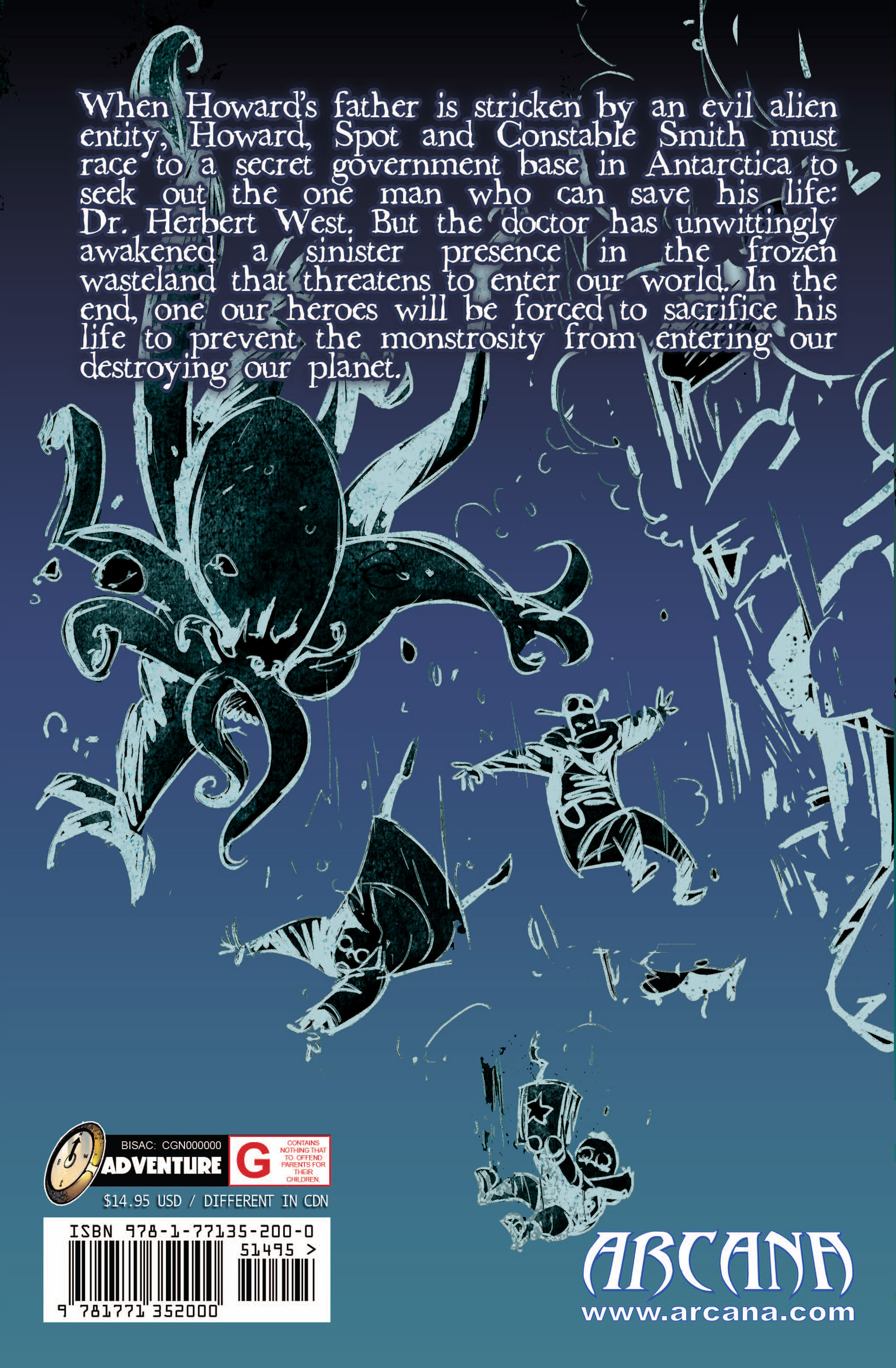 Read online Arcana Studio Presents: Howard Lovecraft & The Kingdom of Madness comic -  Issue #Arcana Studio Presents: Howard Lovecraft & The Kingdom of Madness Full - 84