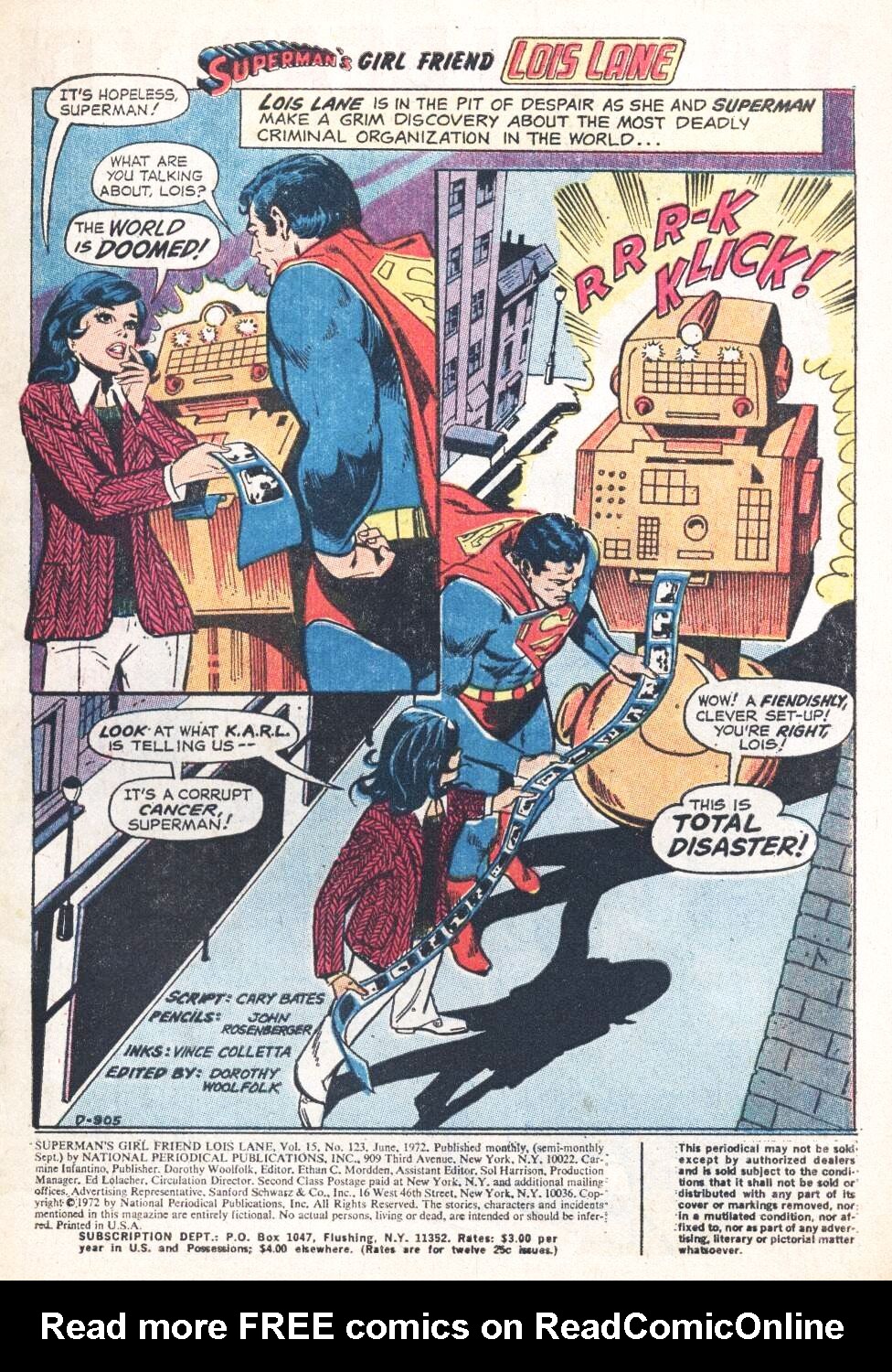 Read online Superman's Girl Friend, Lois Lane comic -  Issue #123 - 3