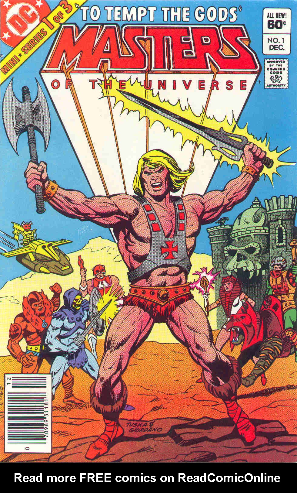 Read online Masters of the Universe (1982) comic -  Issue #1 - 1