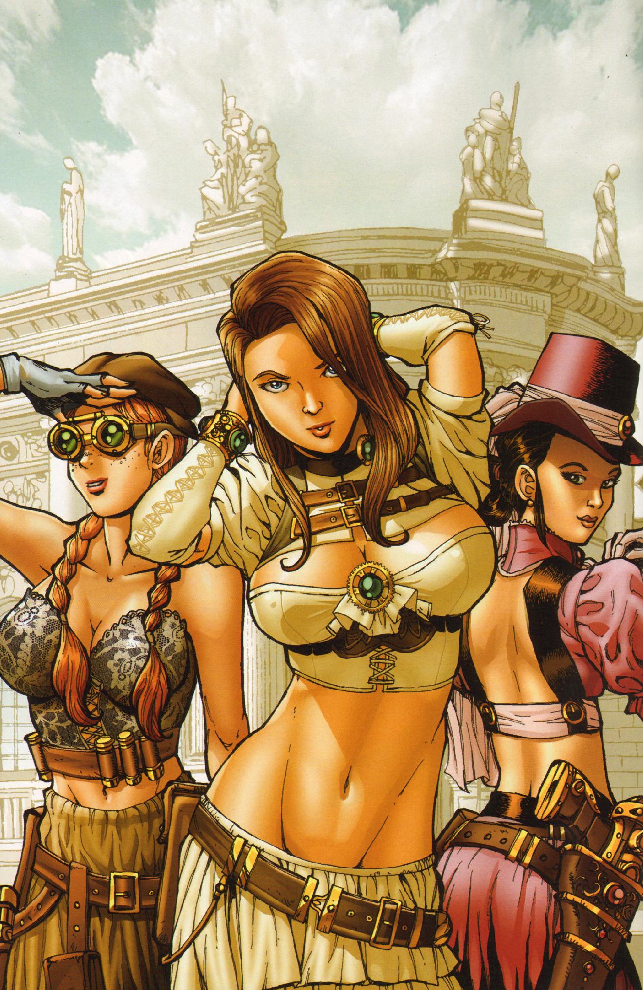Read online Victorian Secret: Girls of Steampunk comic -  Issue #1 - 4