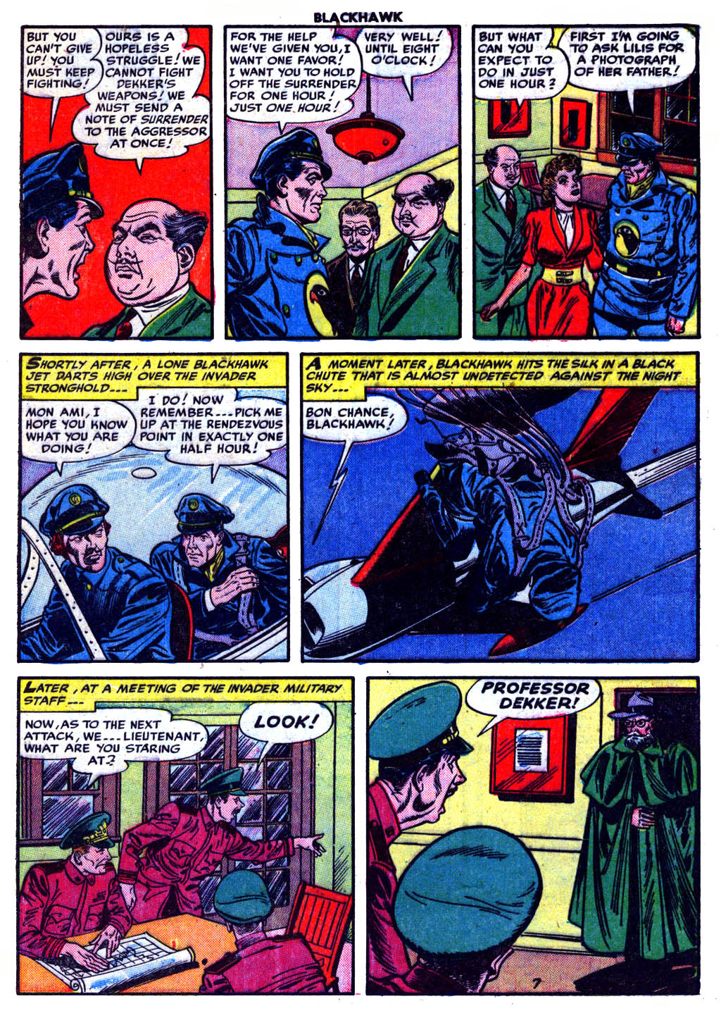 Read online Blackhawk (1957) comic -  Issue #56 - 9