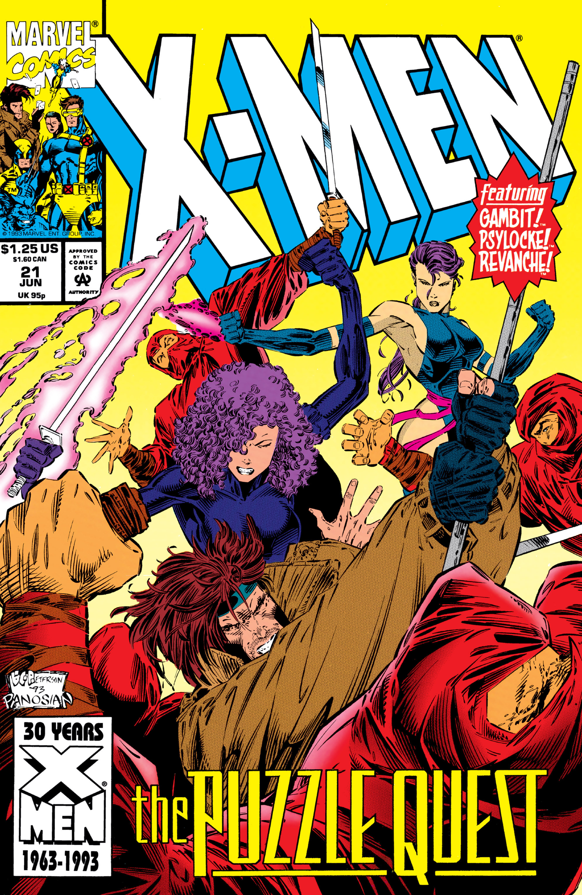 Read online X-Men (1991) comic -  Issue #21 - 1