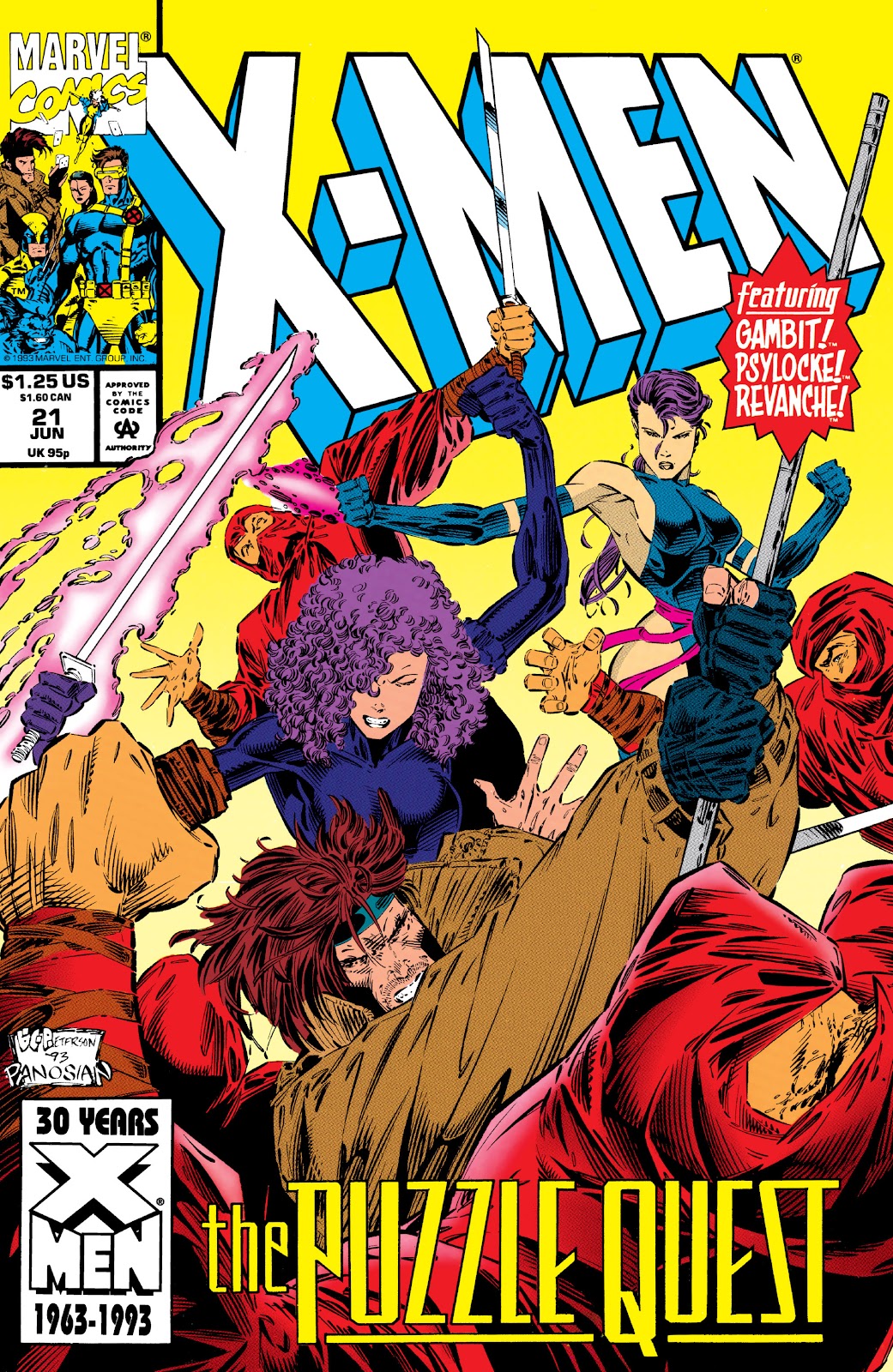 X-Men (1991) issue 21 - Page 1