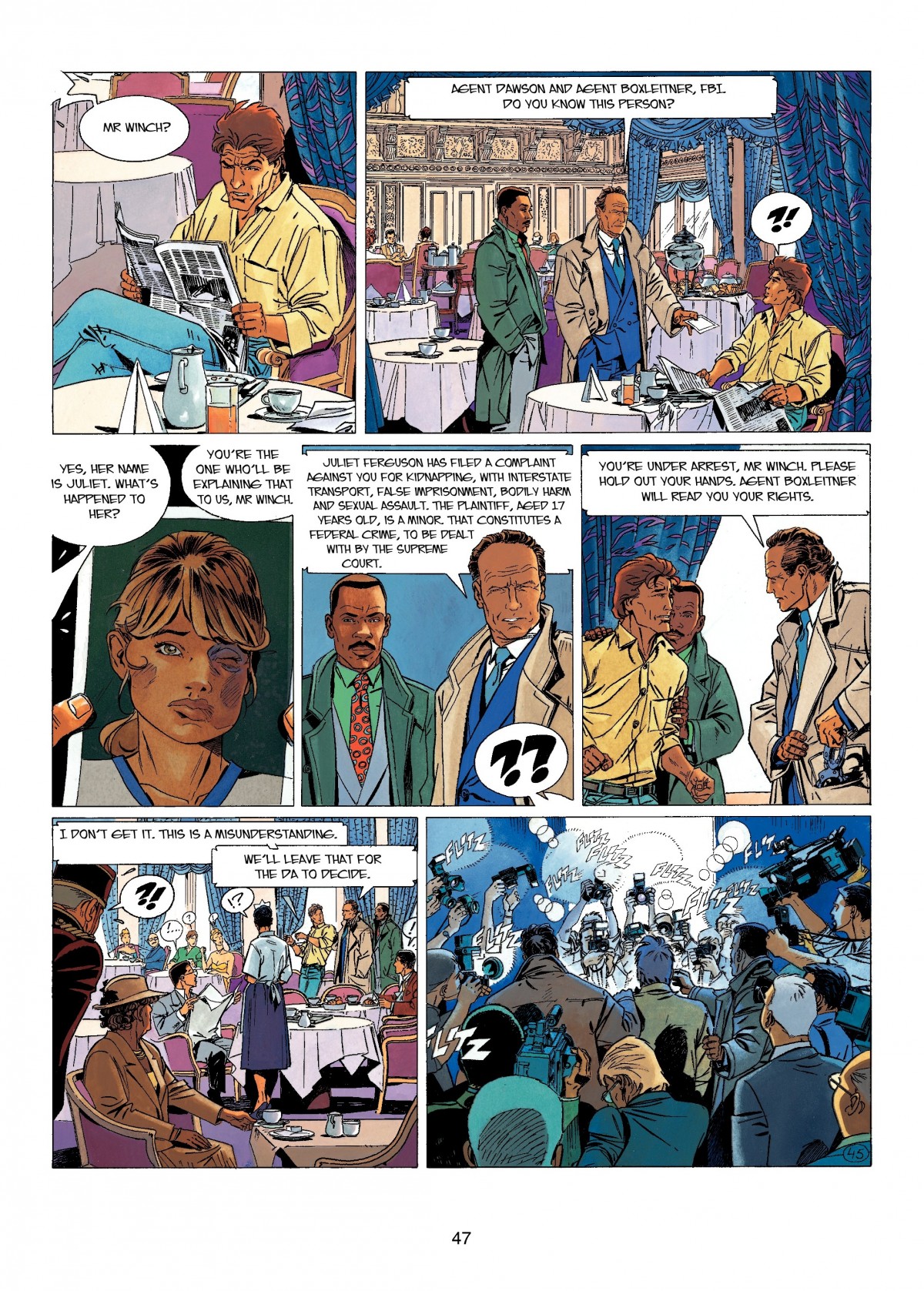 Read online Largo Winch comic -  Issue # TPB 7 - 49