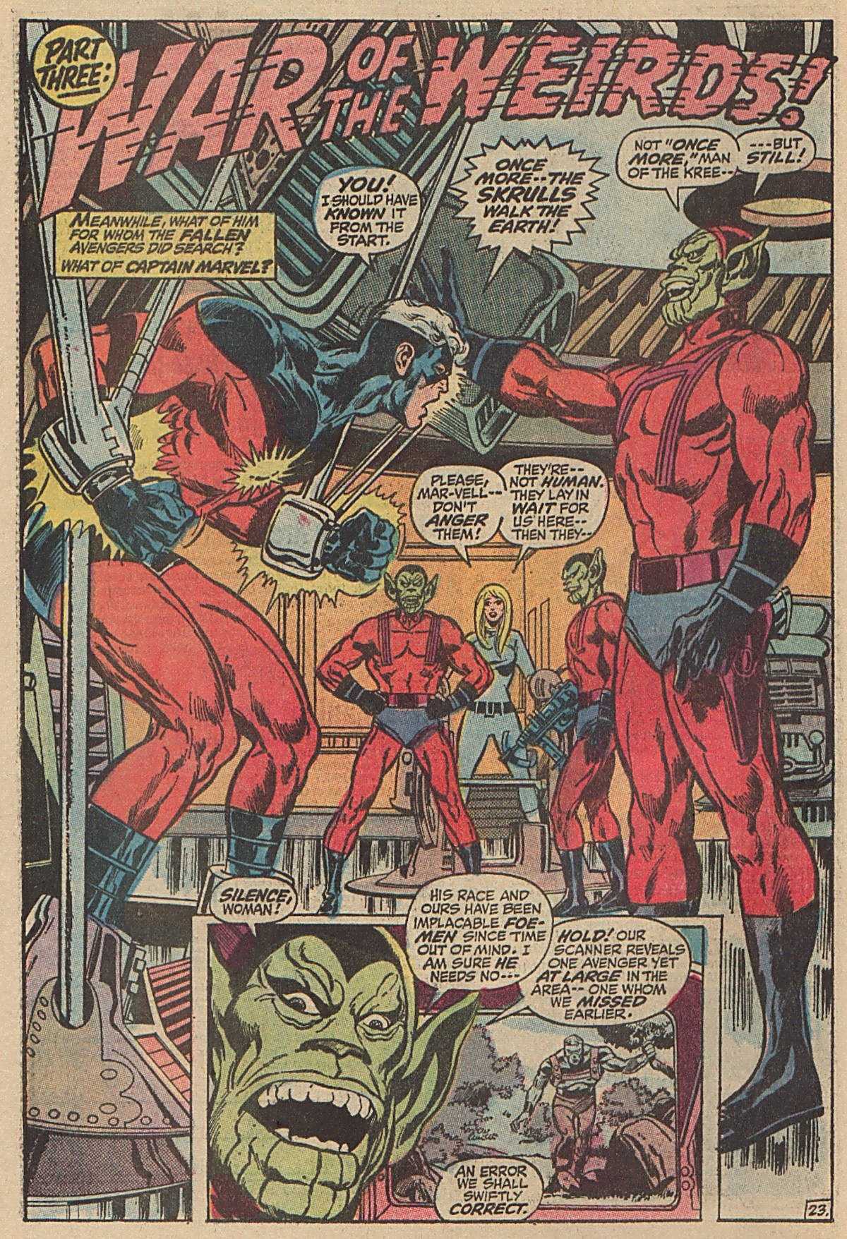 Read online The Avengers (1963) comic -  Issue #93 - 23