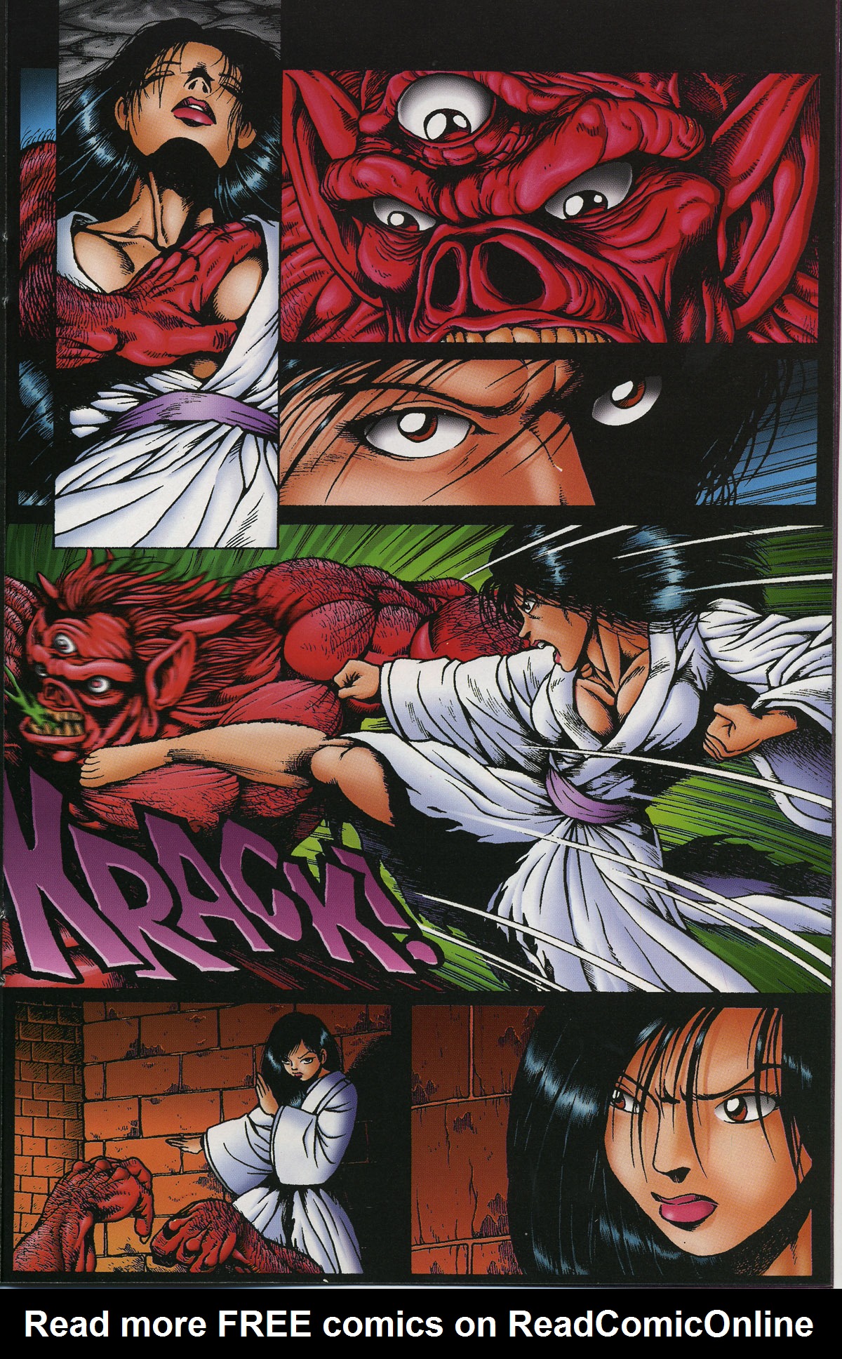 Read online Warrior Nun Areala: Rituals comic -  Issue #4 - 20