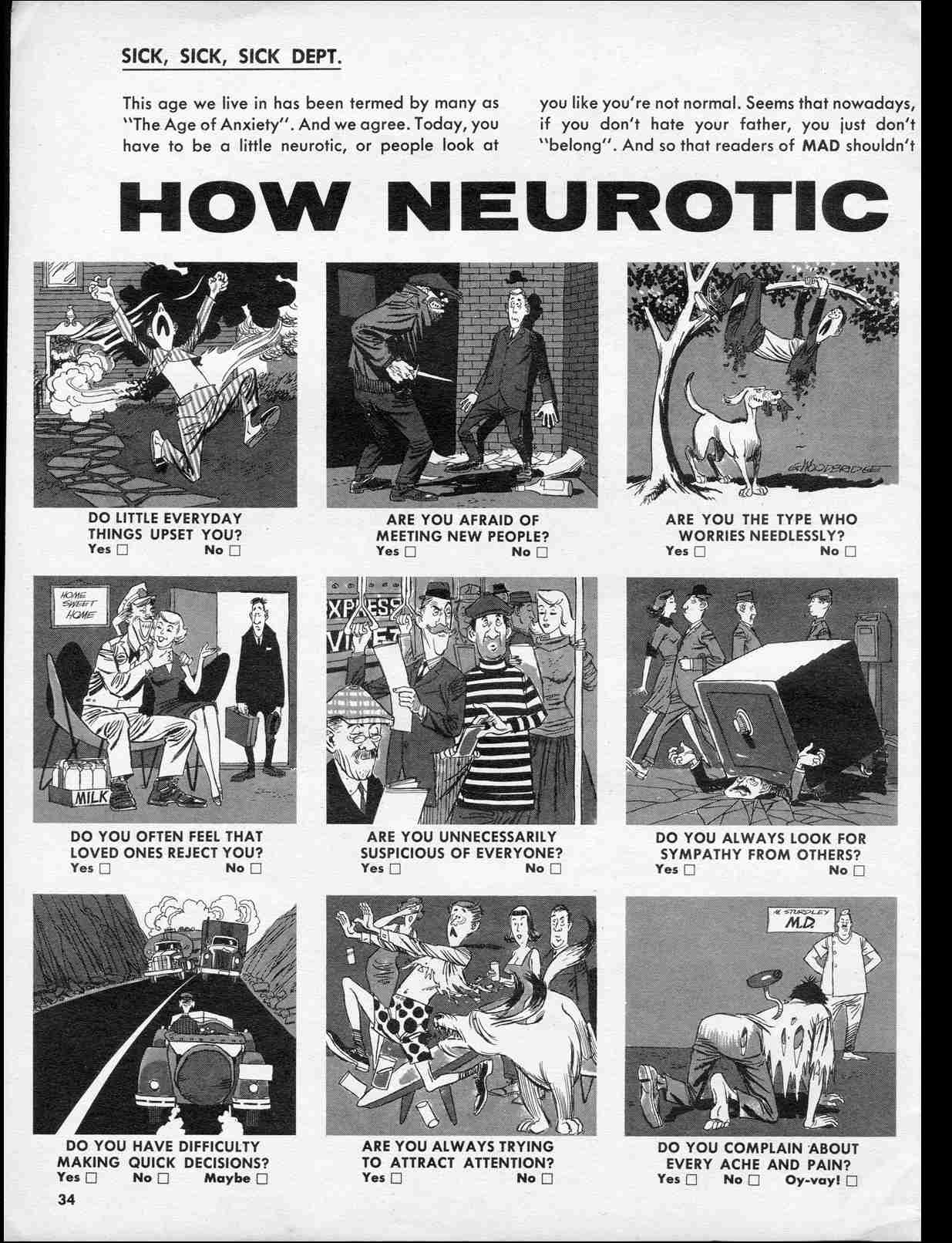 Read online MAD comic -  Issue #38 - 36