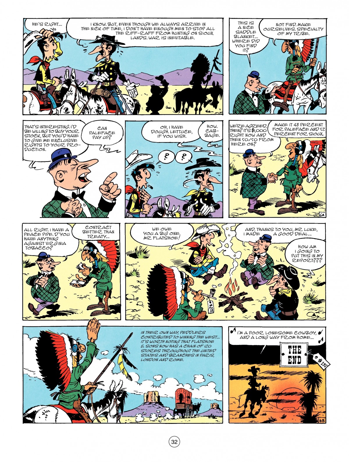Read online A Lucky Luke Adventure comic -  Issue #50 - 32