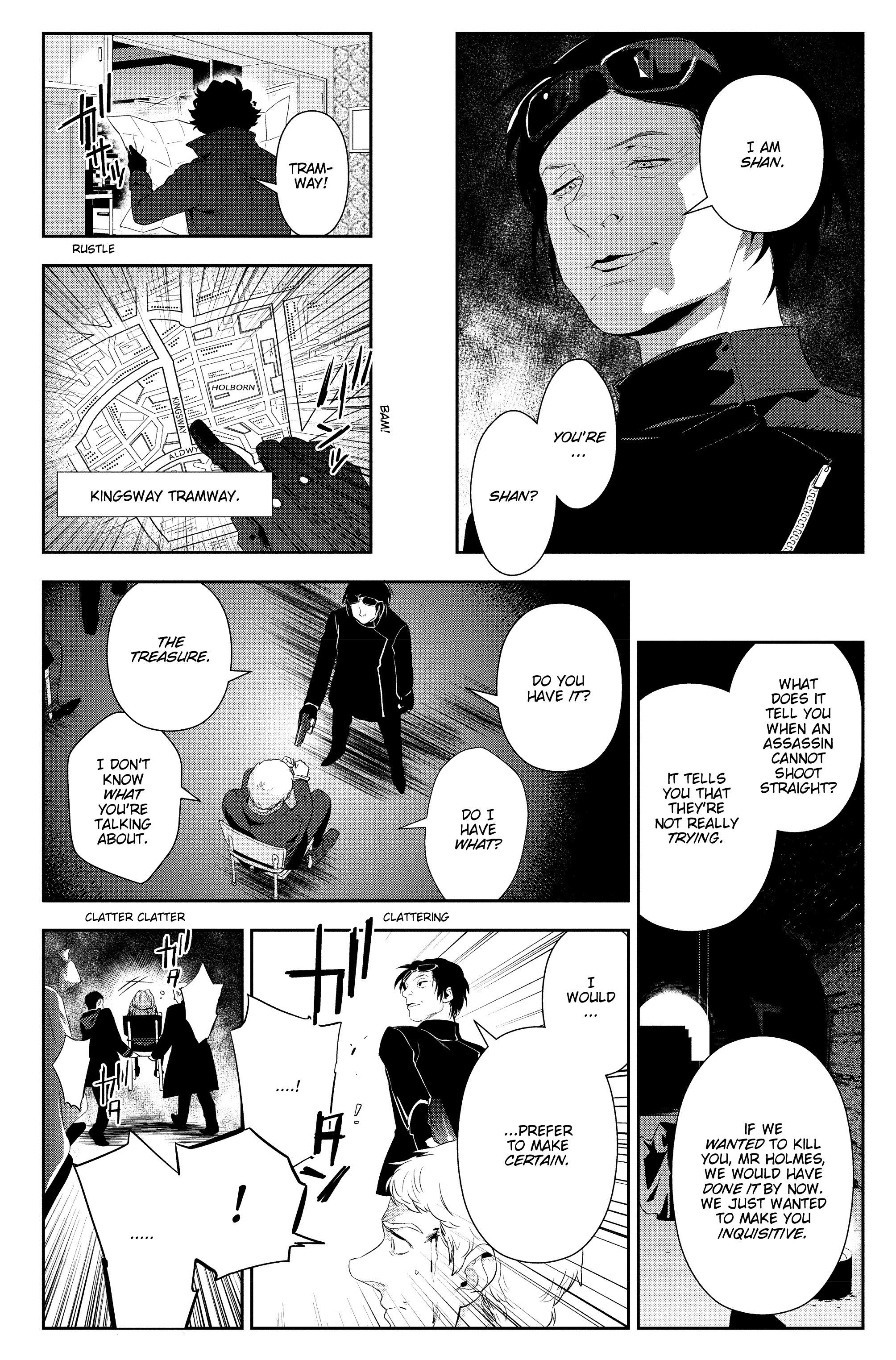 Read online Sherlock: The Blind Banker comic -  Issue #6 - 8