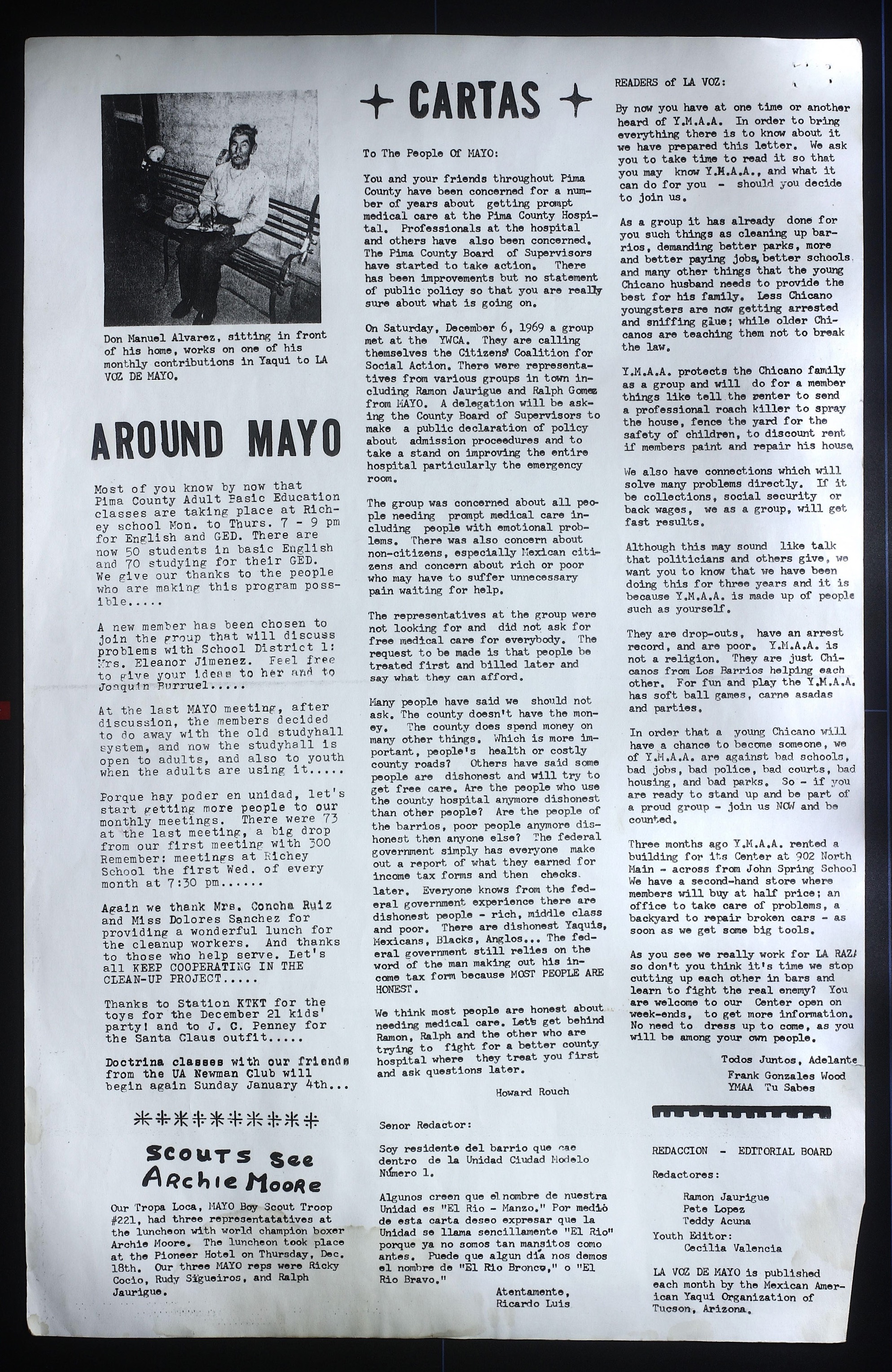 Read online La Voz De M.A.Y.O.: Tata Rambo comic -  Issue # TPB 1 - 104