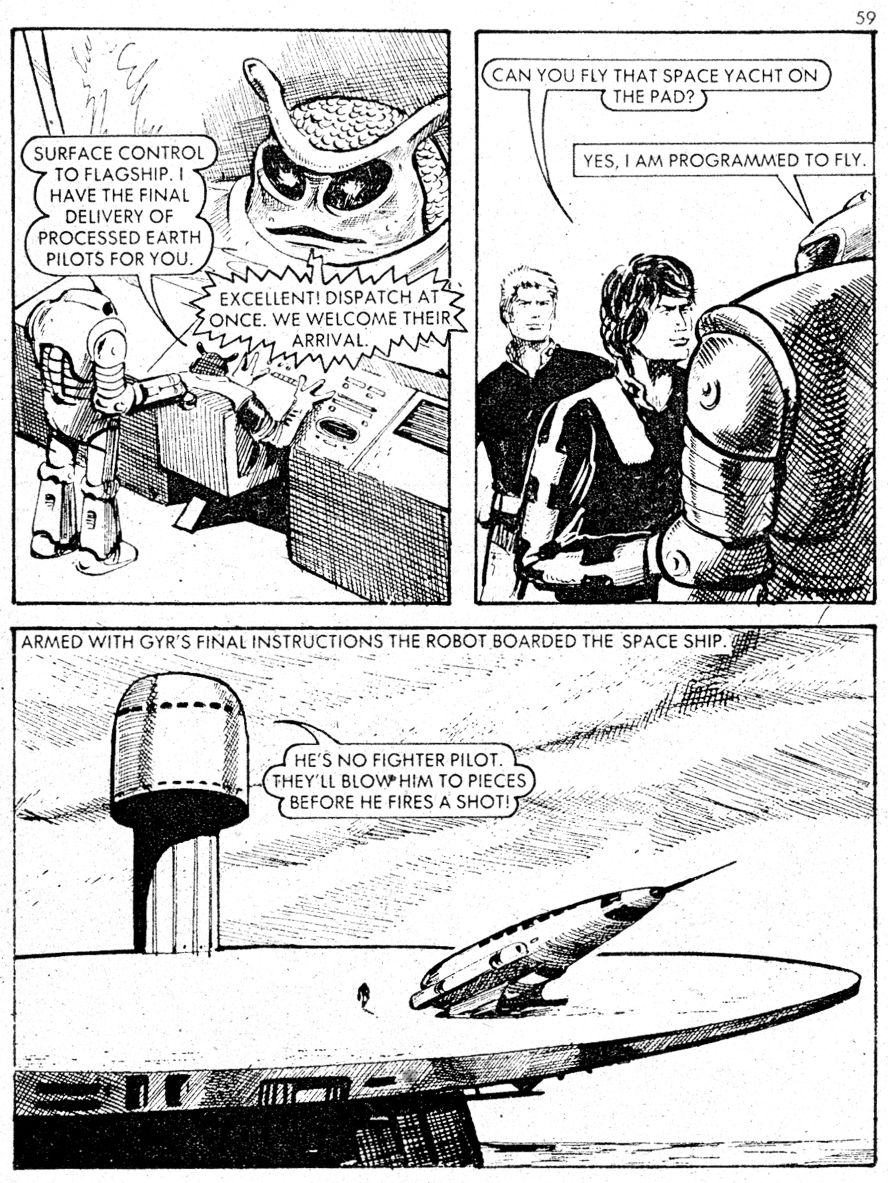 Read online Starblazer comic -  Issue #21 - 59
