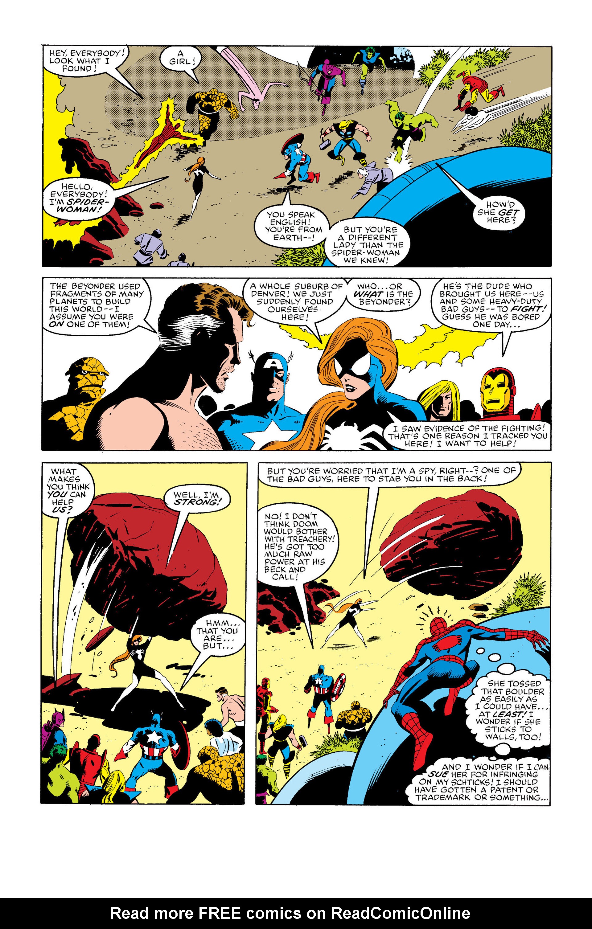 Read online Marvel Super Heroes Secret Wars (1984) comic -  Issue #7 - 3