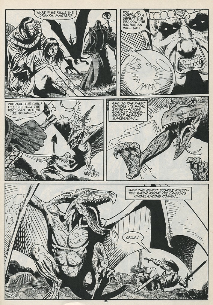 The Savage Sword Of Conan issue 188 - Page 37