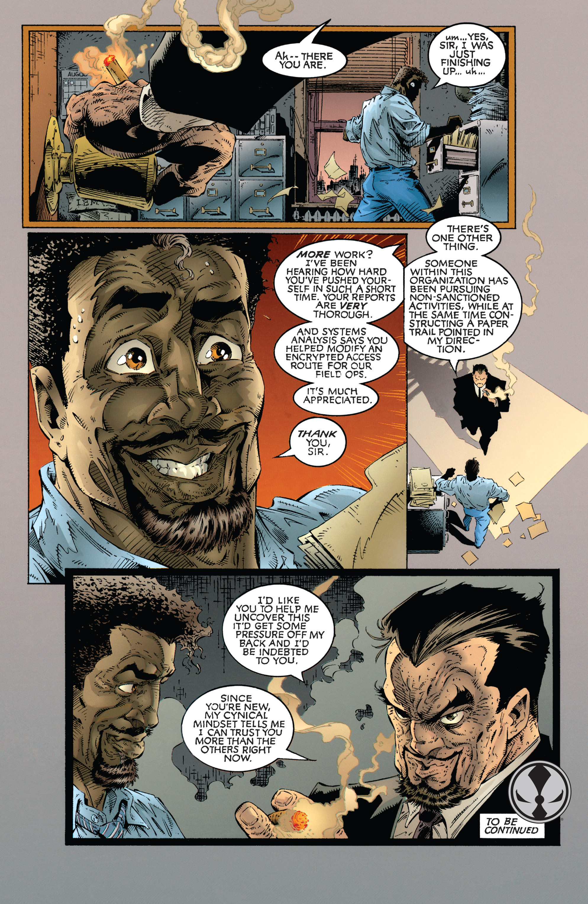 Read online Spawn comic -  Issue #34 - 24