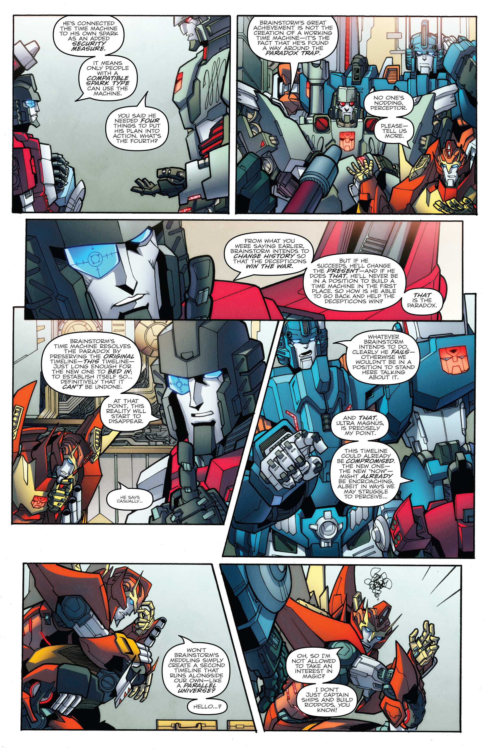 Read online Transformers: The IDW Collection Phase Two comic -  Issue # TPB 8 (Part 1) - 23