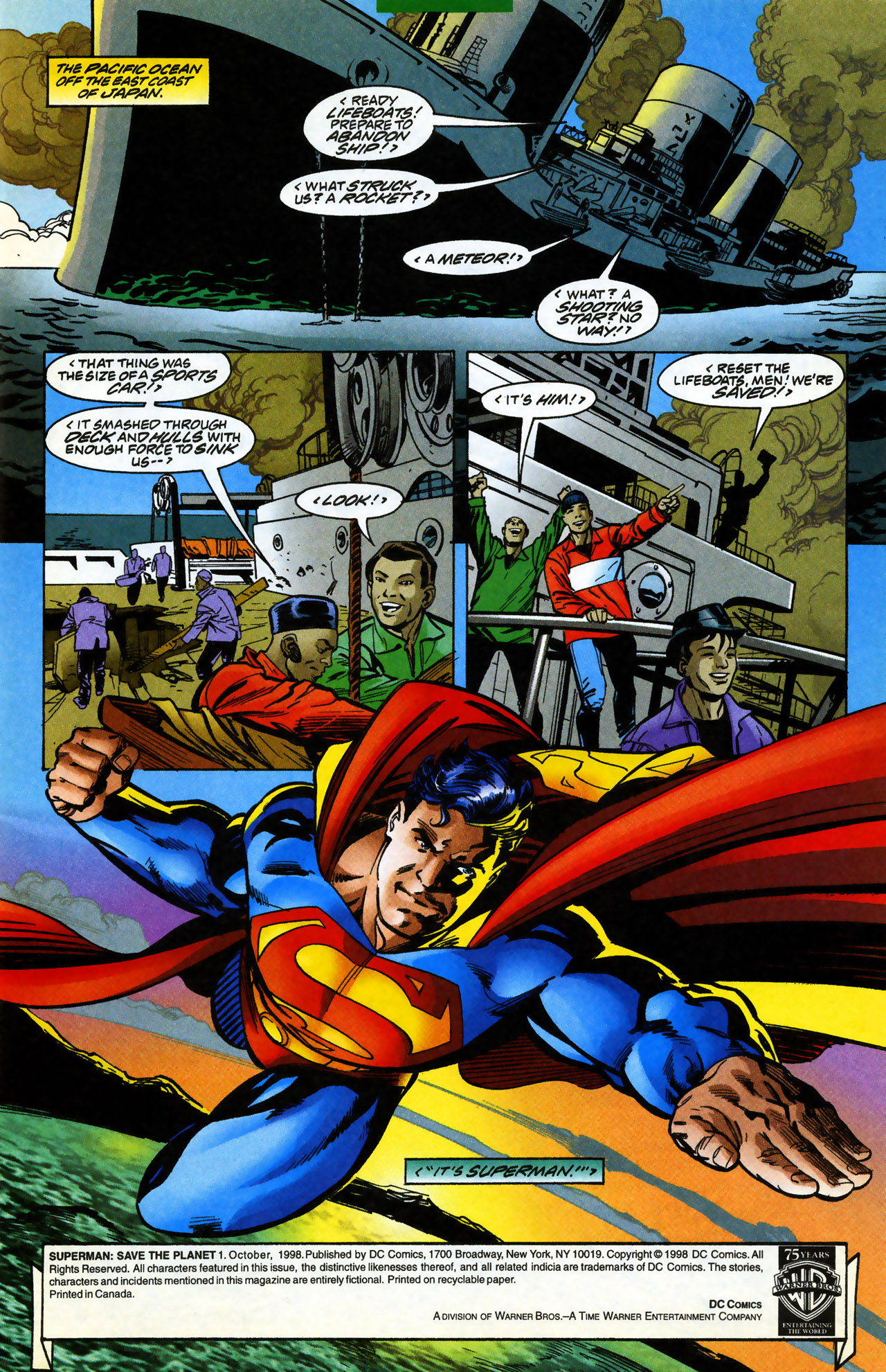 Read online Superman: Save the Planet comic -  Issue # Full - 4