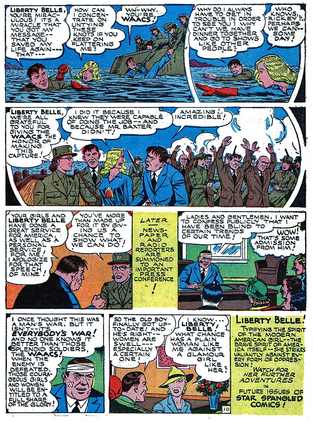 Read online Star Spangled Comics comic -  Issue #20 - 37