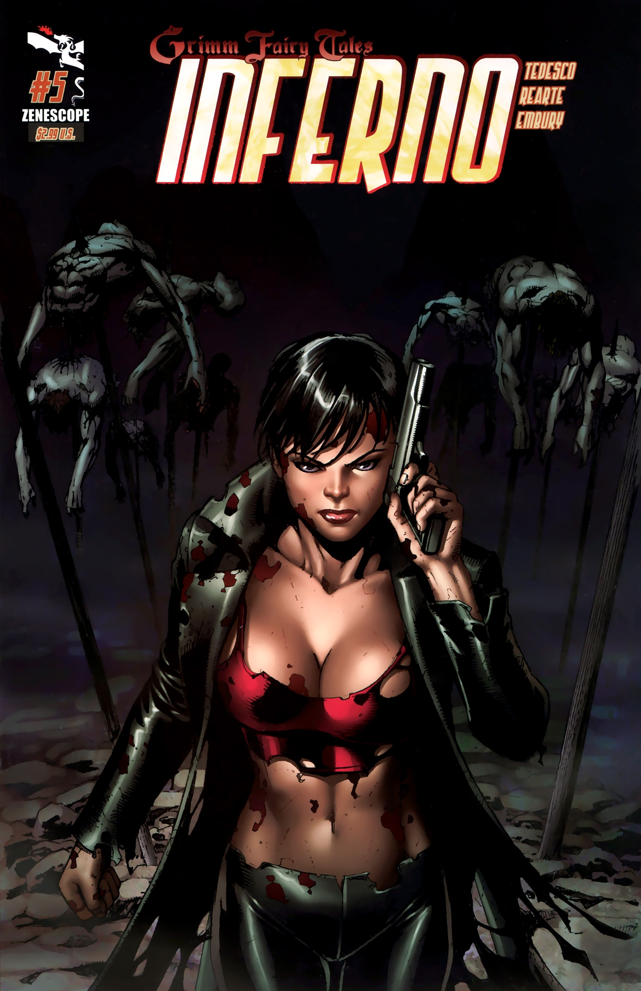 Read online Grimm Fairy Tales: Inferno comic -  Issue #5 - 1