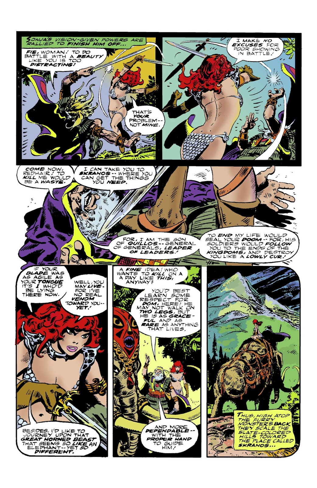The Adventures of Red Sonja issue TPB 2 - Page 115