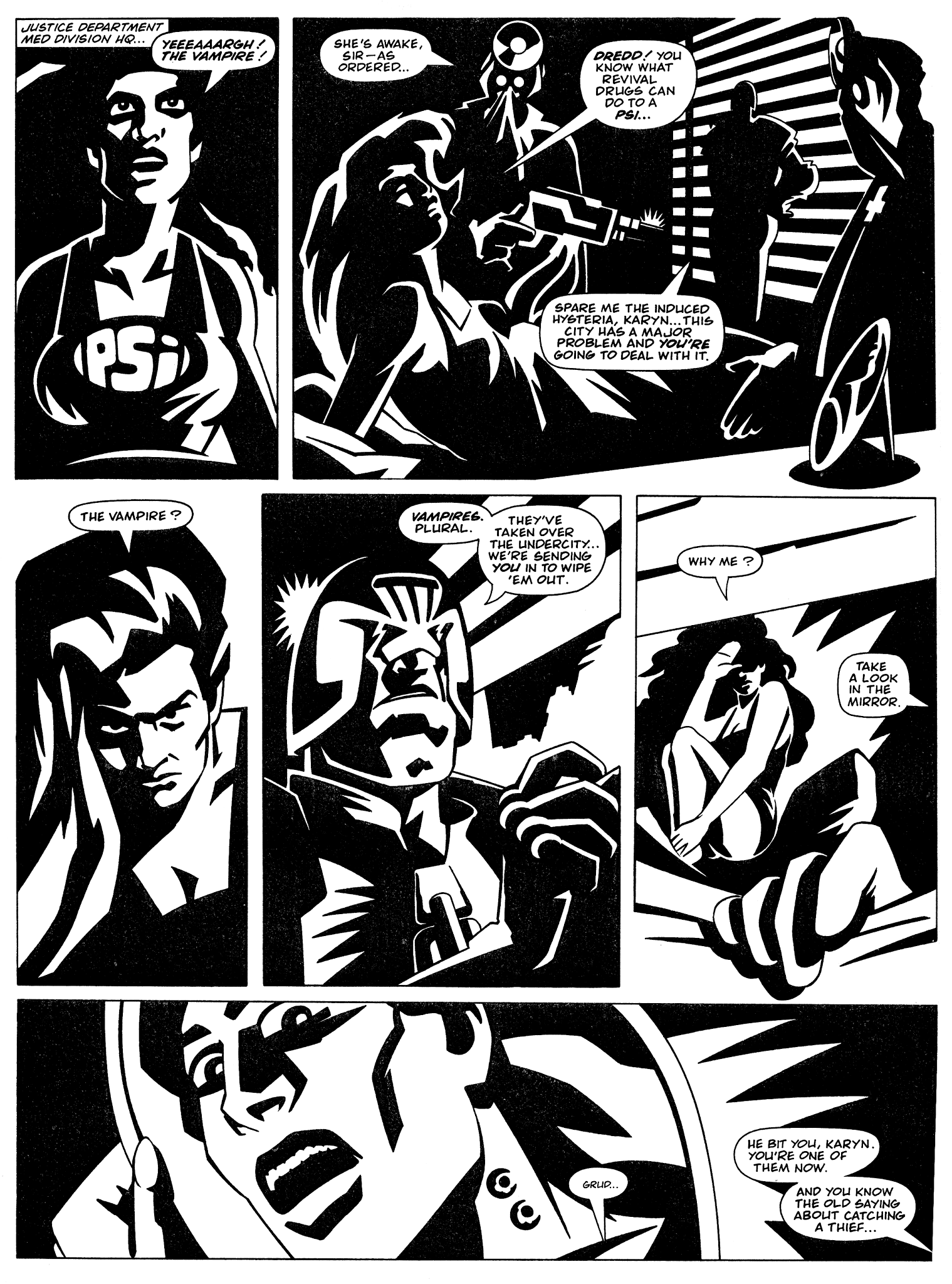 Read online Judge Dredd: The Megazine (vol. 2) comic -  Issue #69 - 16