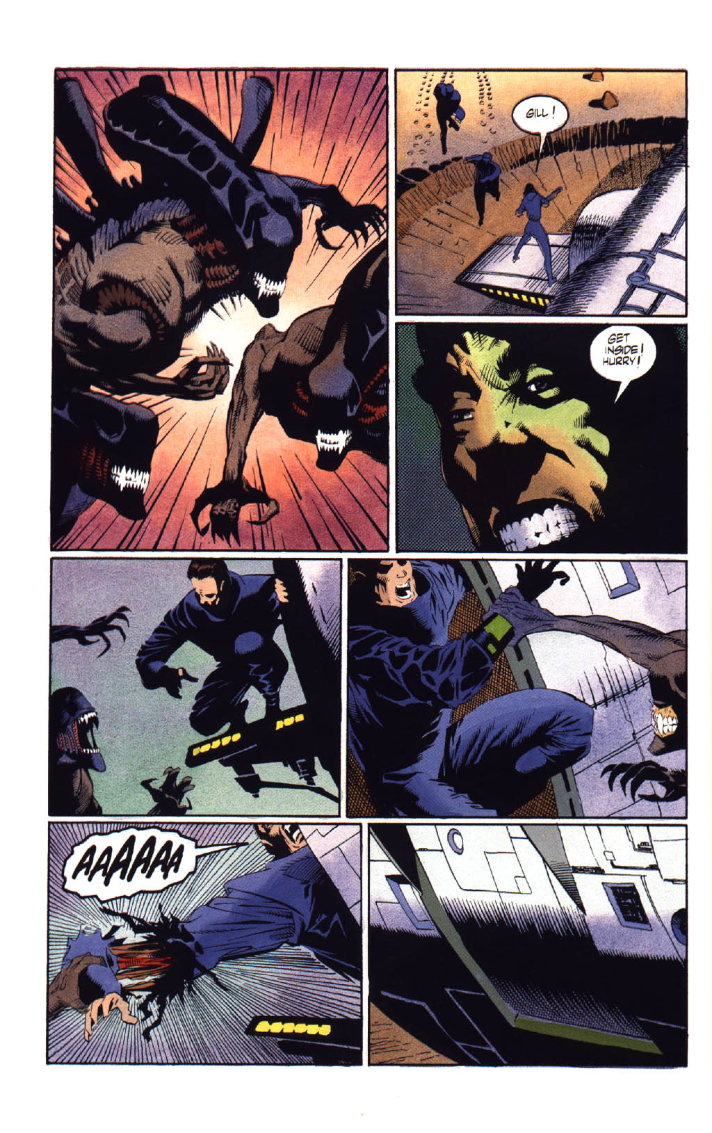 Read online Aliens: Hive comic -  Issue #3 - 23